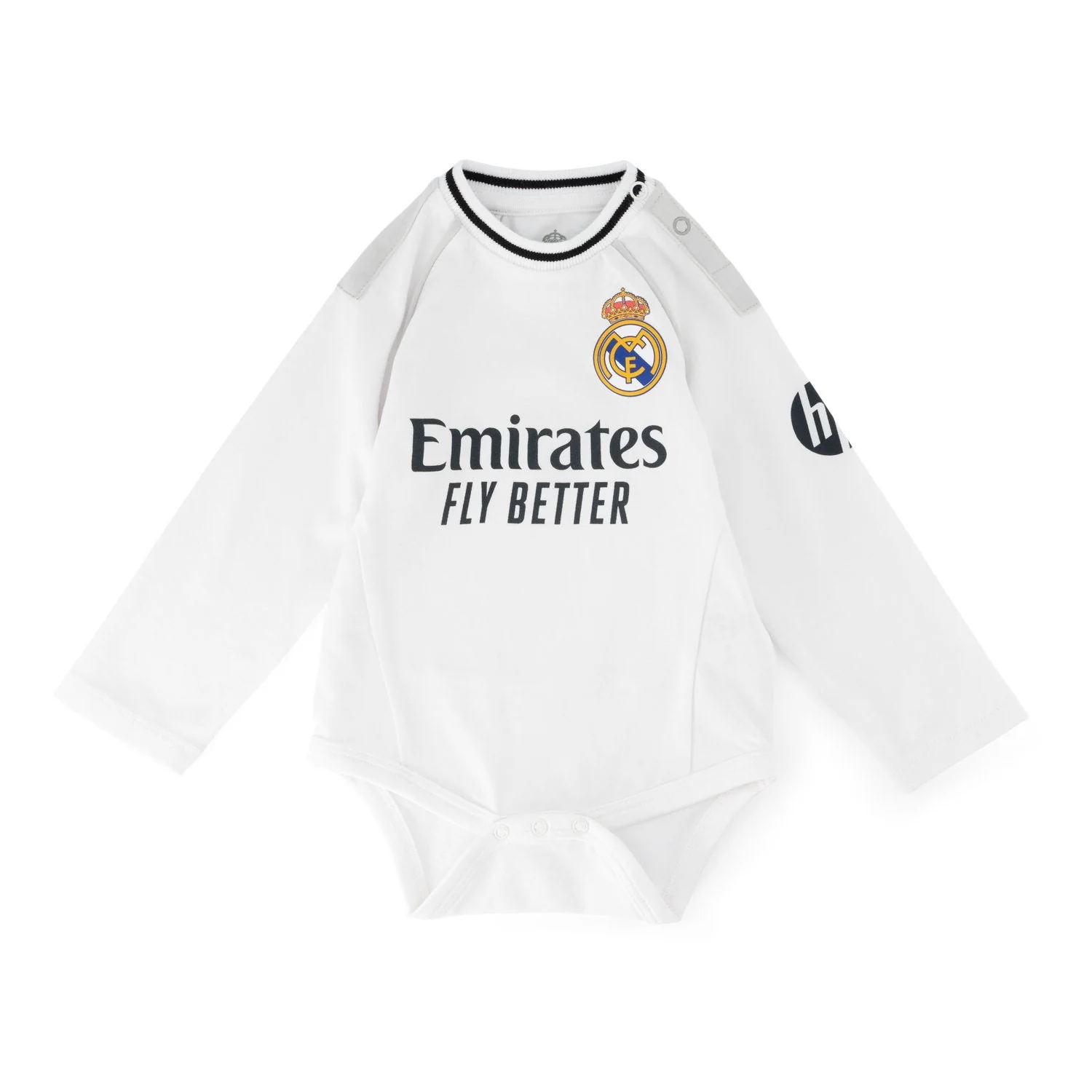 Baby Home Body Long Sleeve White
