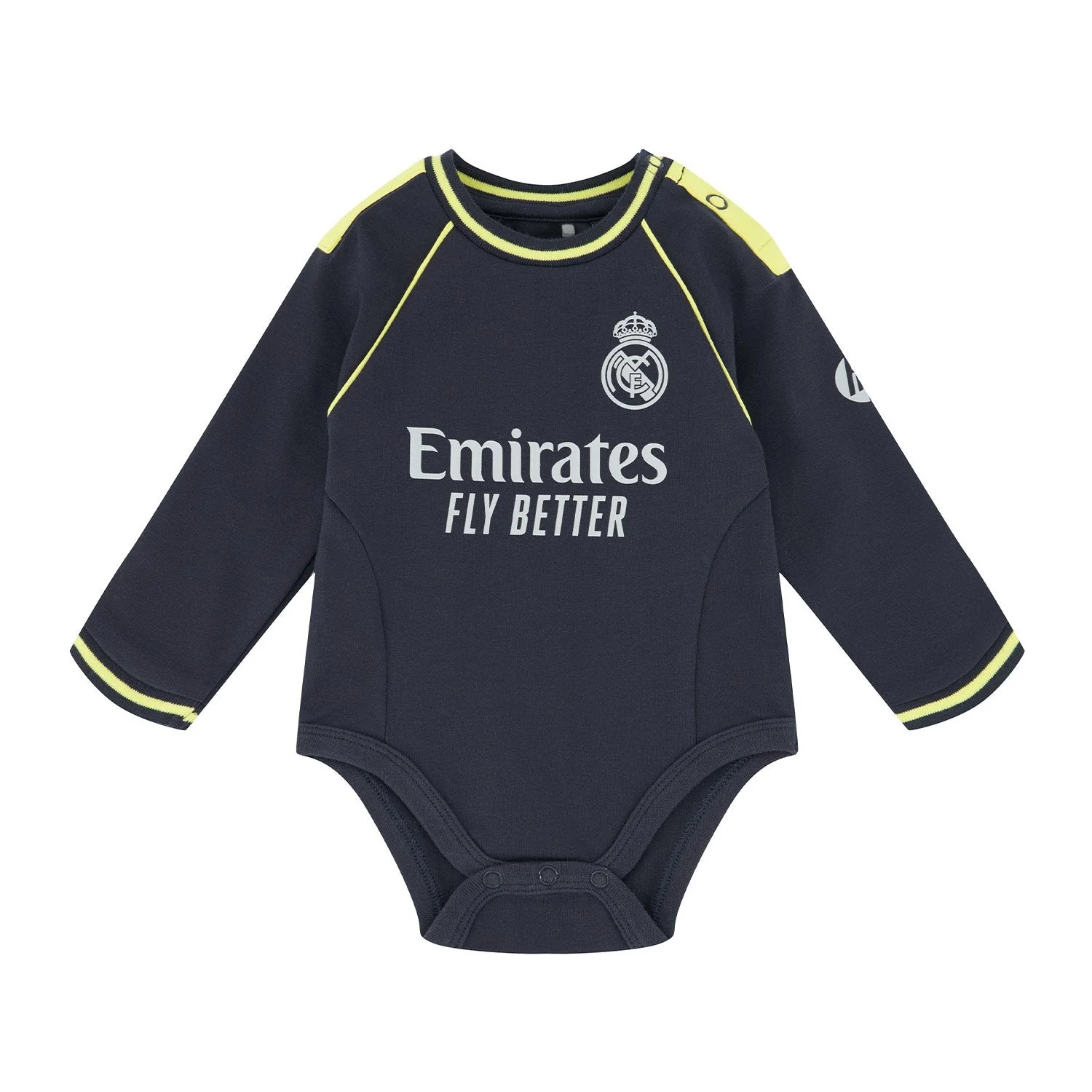Baby Away Long Sleeve Body Navy