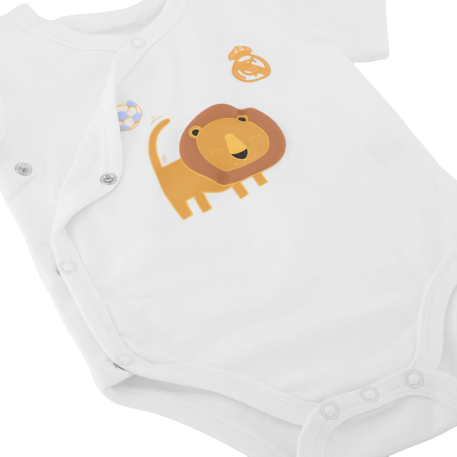 2 Set Baby Bodysuit Jungle Friends White Real Madrid - Image 4