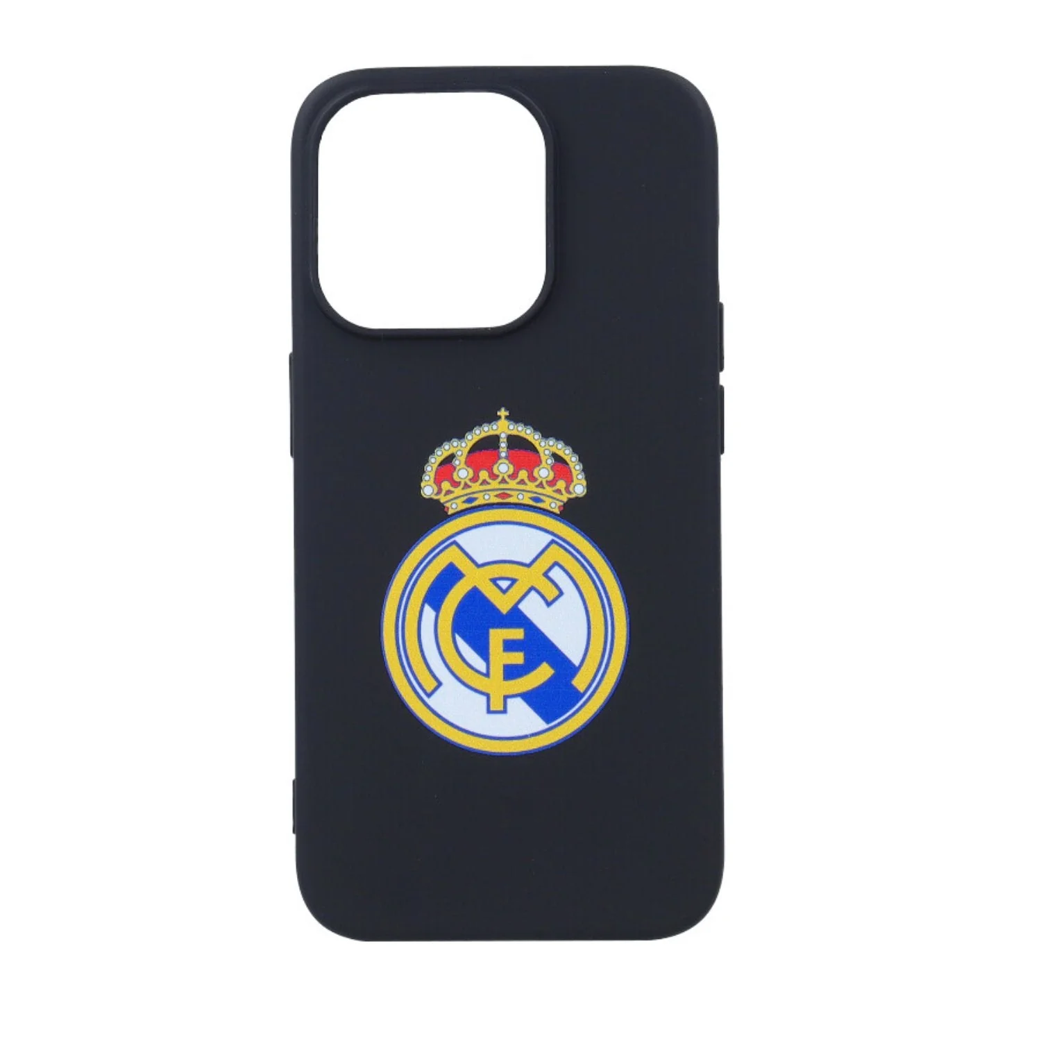 Iphone 15 ProPhone Case Crest Black Real Madrid