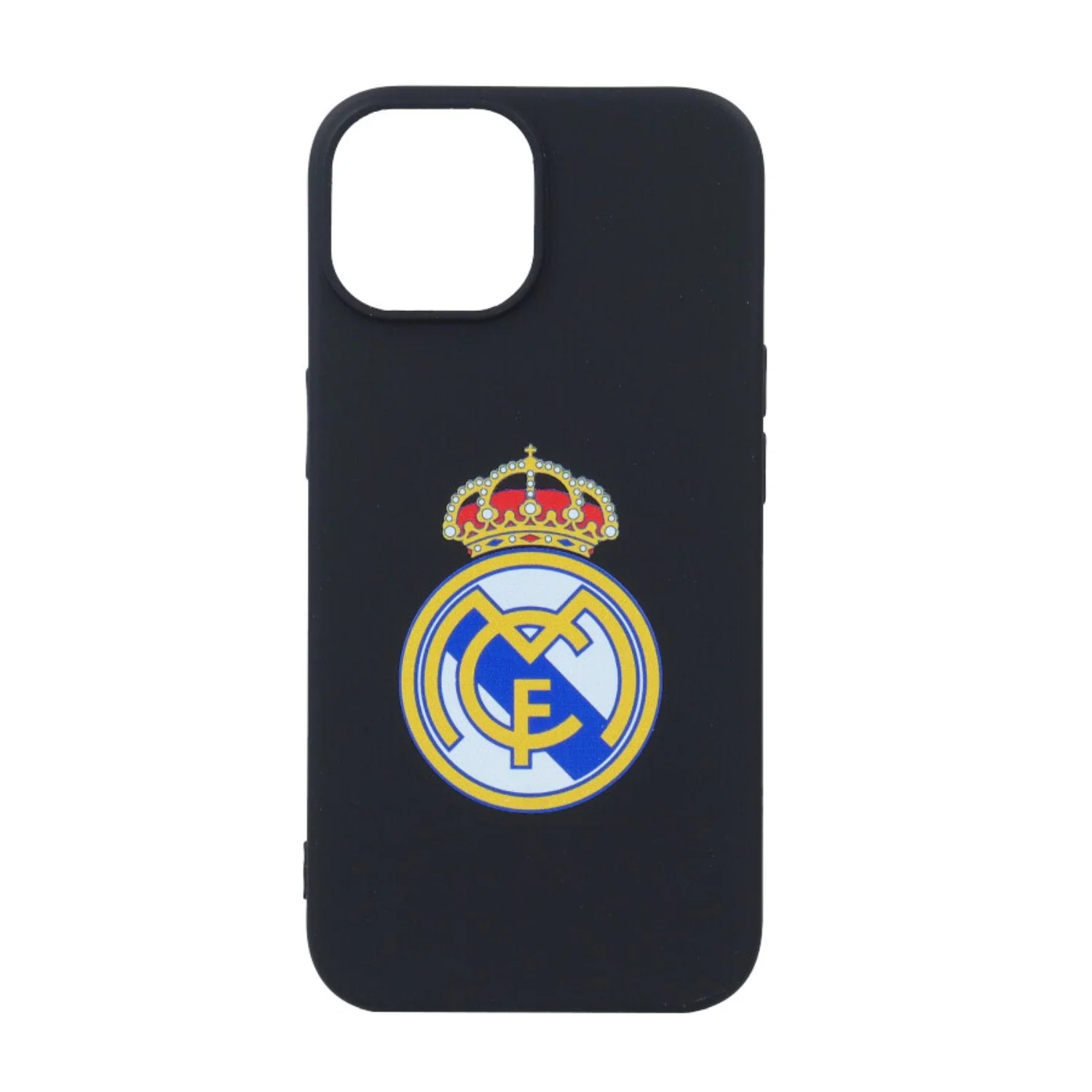 Iphone 15Phone Case Crest Black Real Madrid