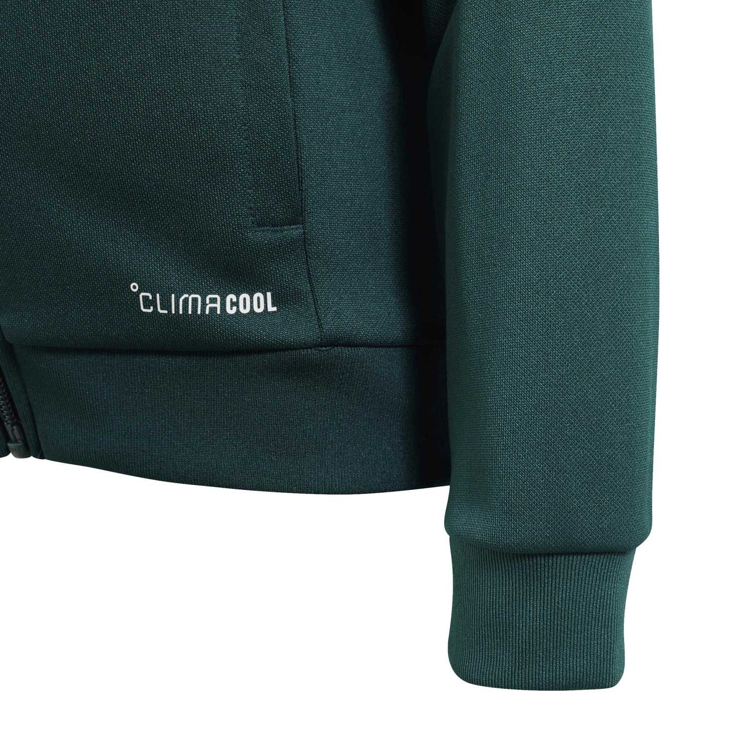 Infant adidas Training Tracksuit 26/27 Green - Image 8
