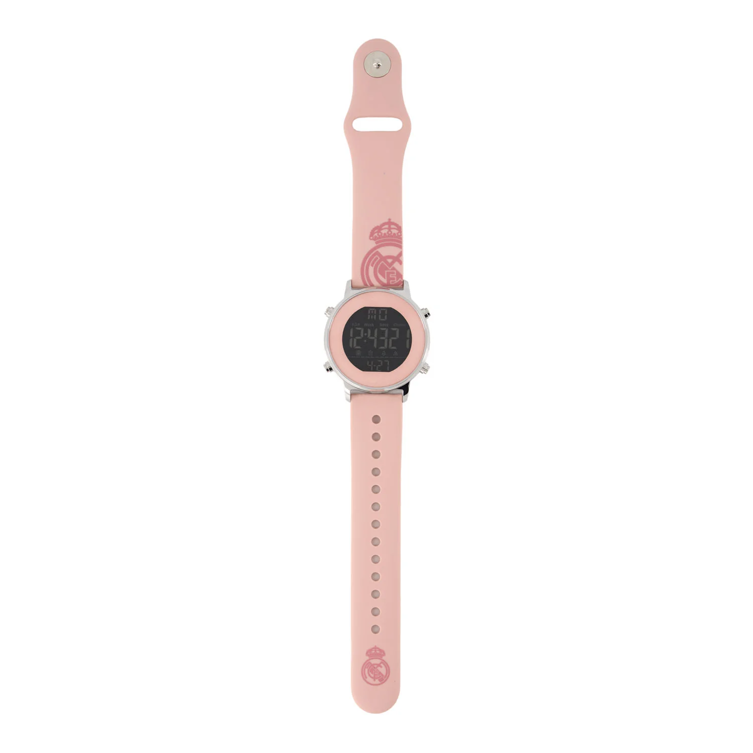 Digital Watch Silicone Strap Pink - Image 2