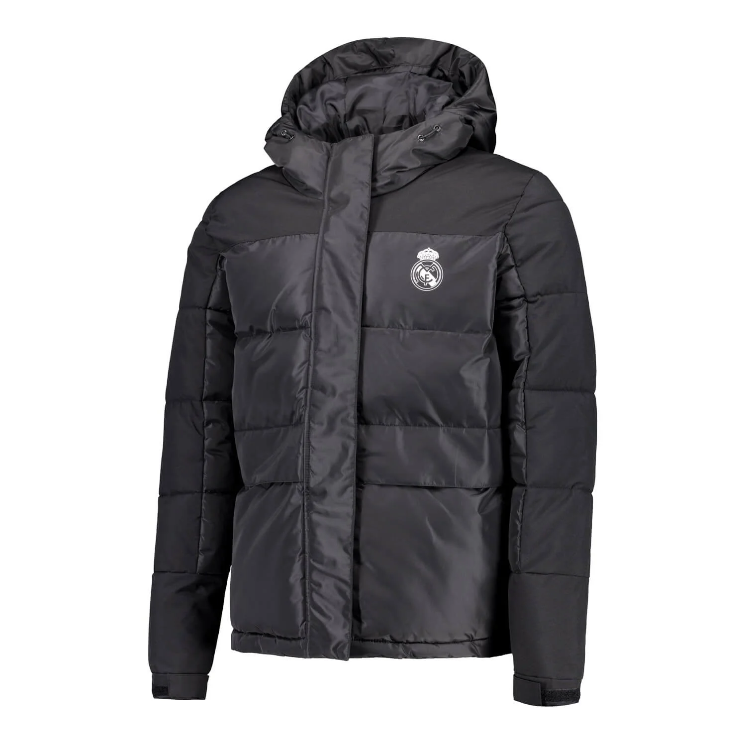 Women’s Black Padded Outerwear Jacket – Real Madrid - Image 2