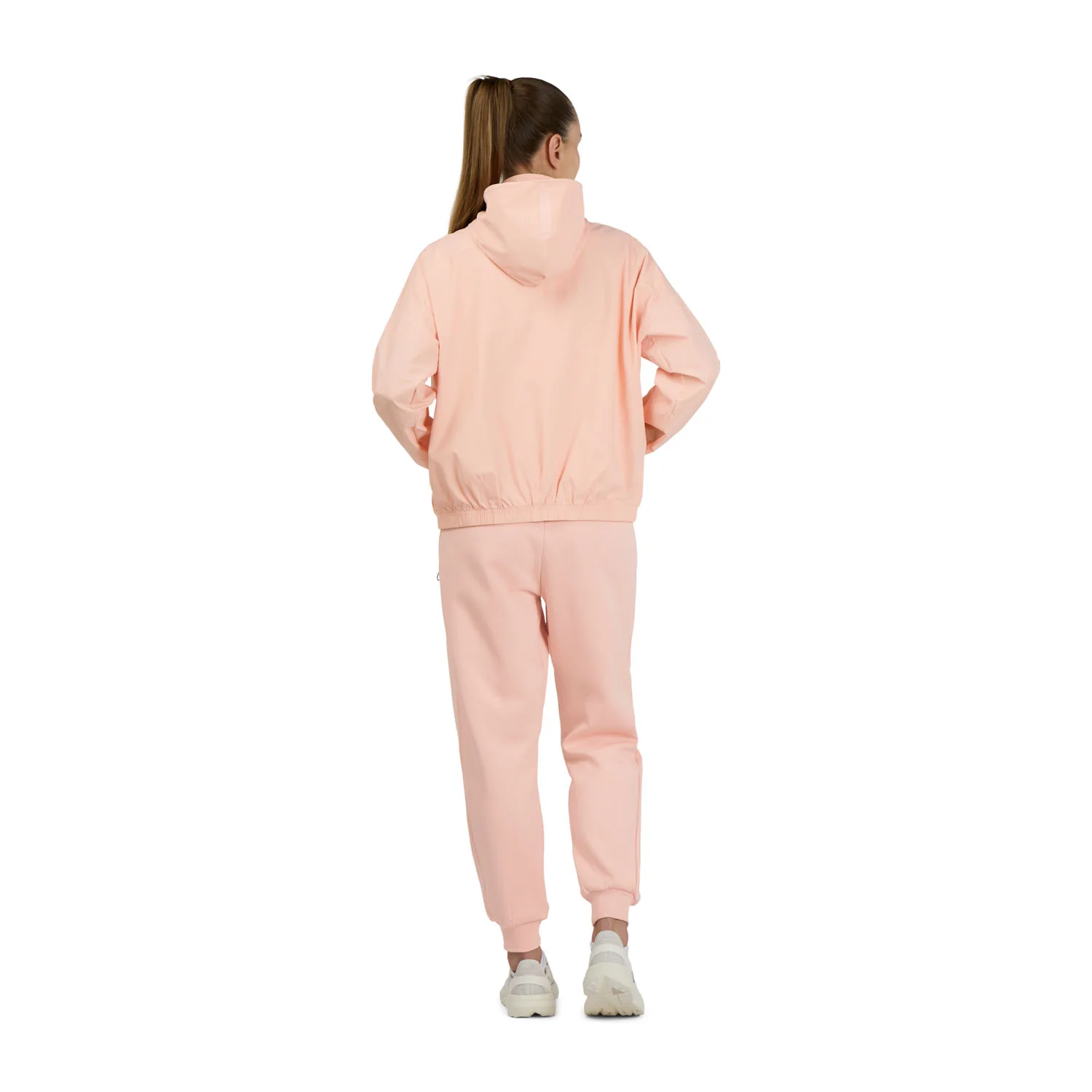 Womens adidas Real Urban Z.N.E Woven Track Top Blush Pink - Image 5