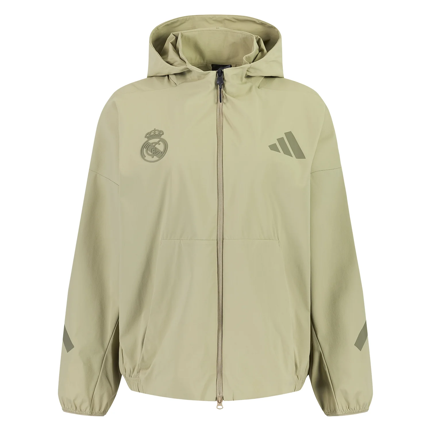 Womens adidas Real Urban Z.N.E. Woven Track Top Olive