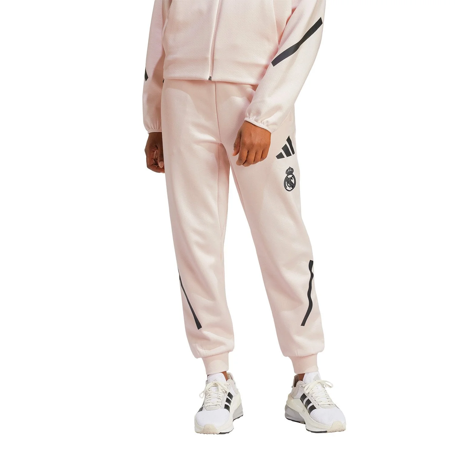 Womens adidas Real Urban Trousers Light Pink - Image 2