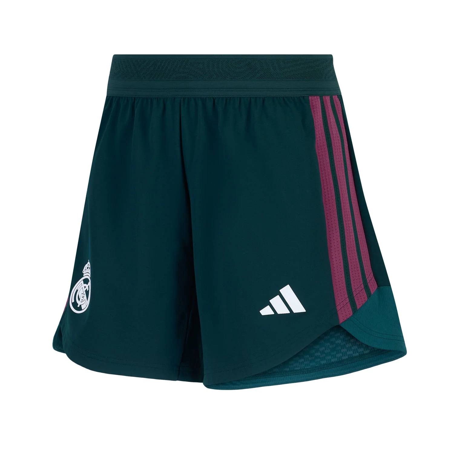Womens adidas Training Shorts 26/27 Green - Image 4