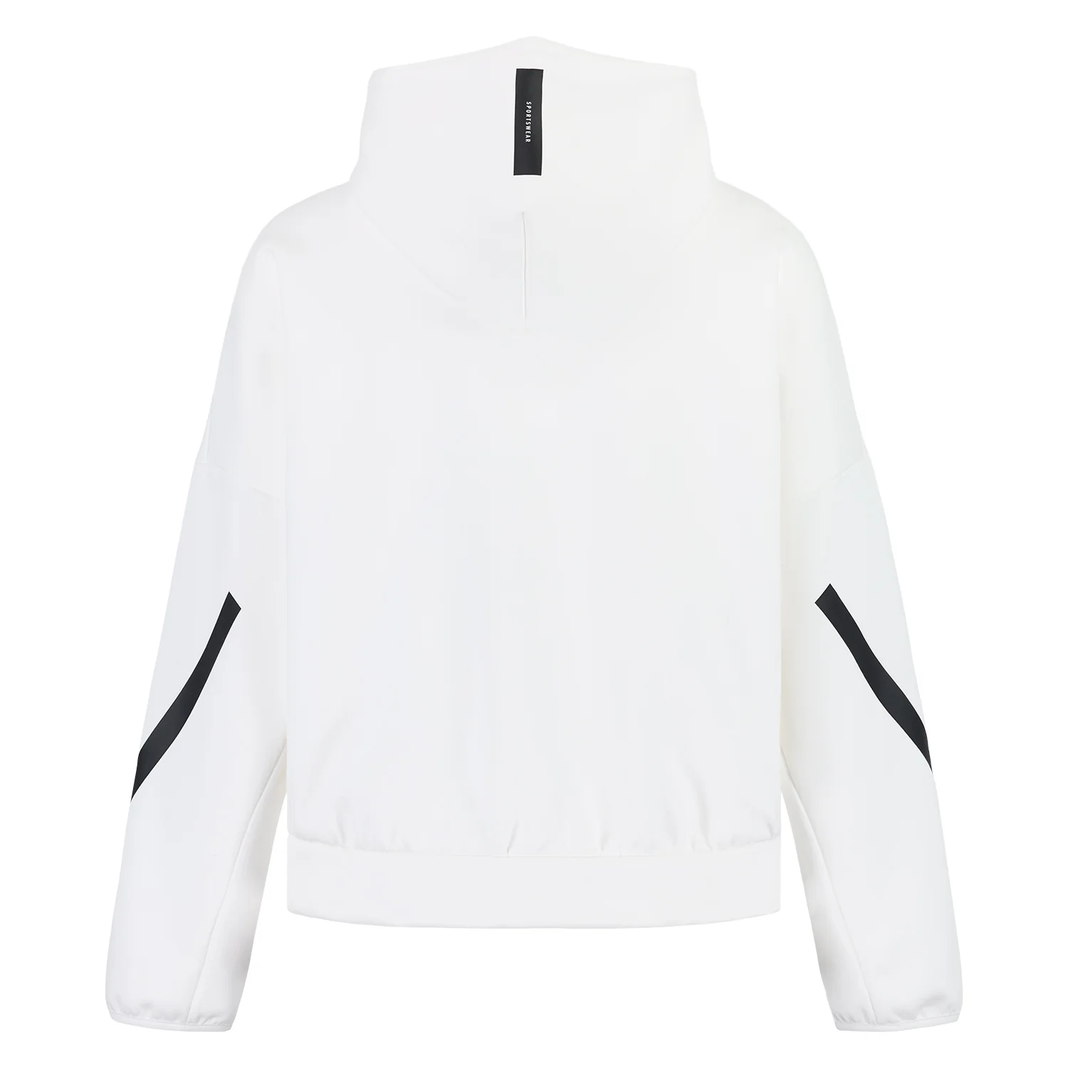 Womens adidas Real Urban Full Zip Hoodie White - Image 2