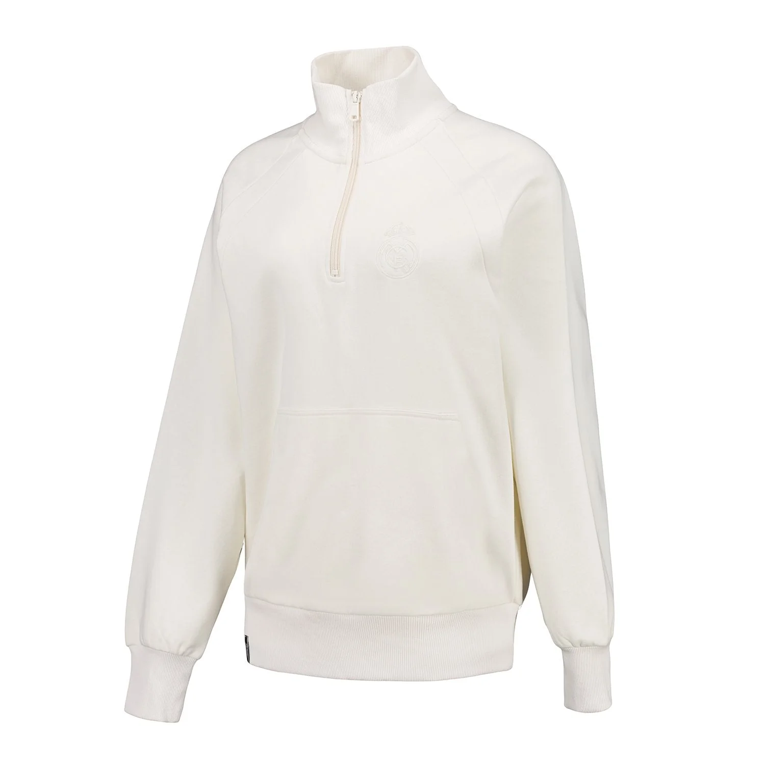 Women’s Vintage Beige Zip-Up Sweatshirt