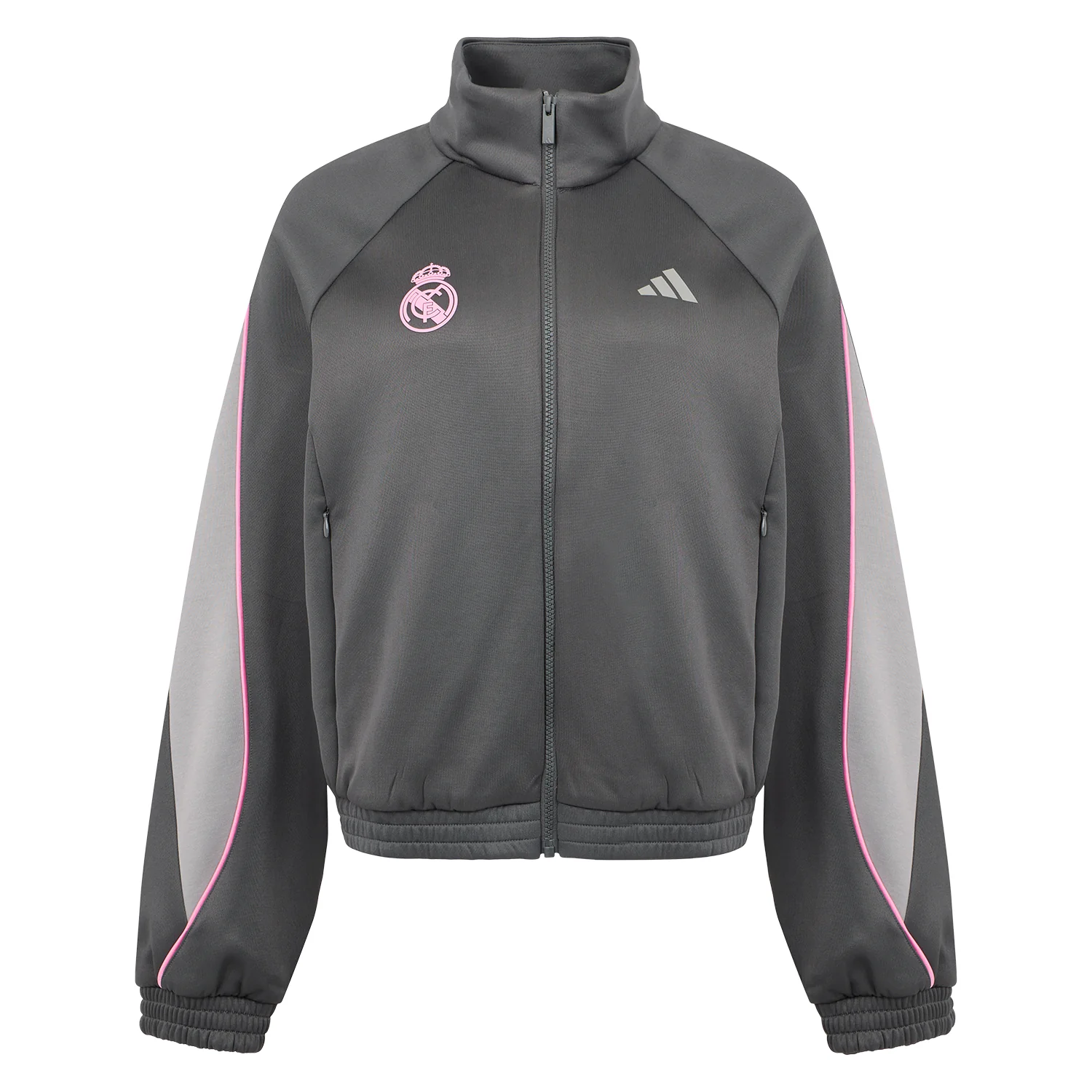 Womens adidas Stadium Track Top Grey