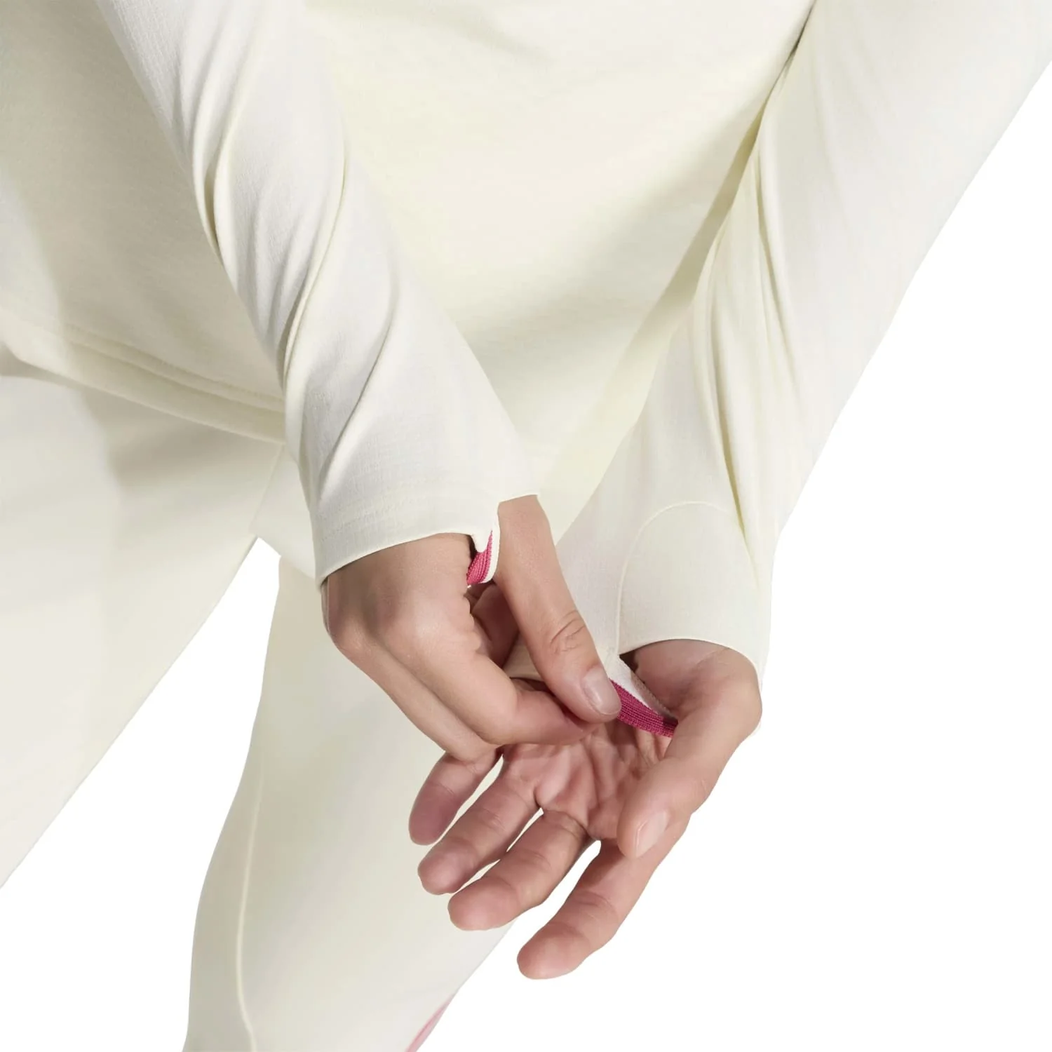 Womens adidas Training Top 26/27 Beige - Image 7