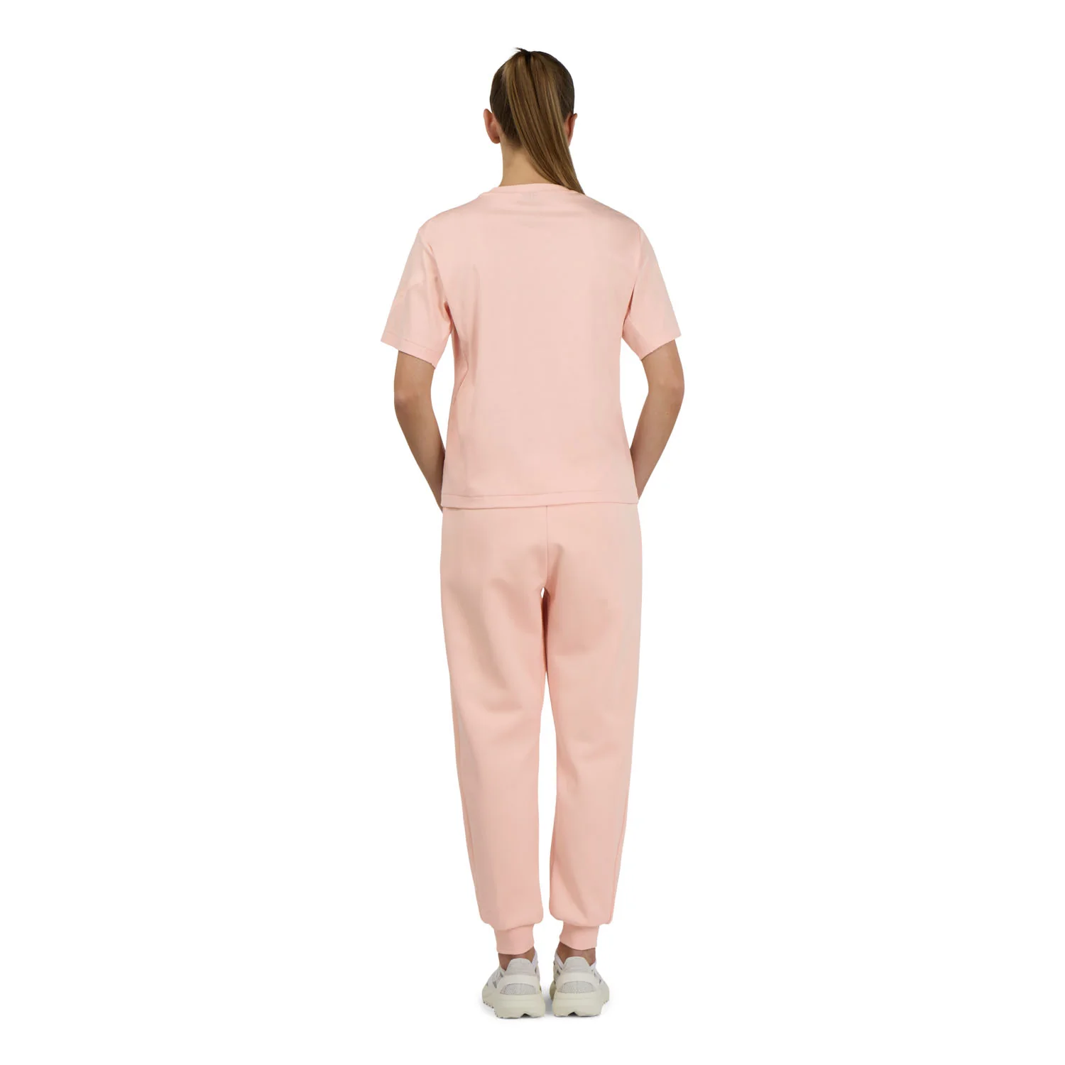 Womens adidas Real Urban Z.N.E. T-Shirt Blush Pink - Image 5