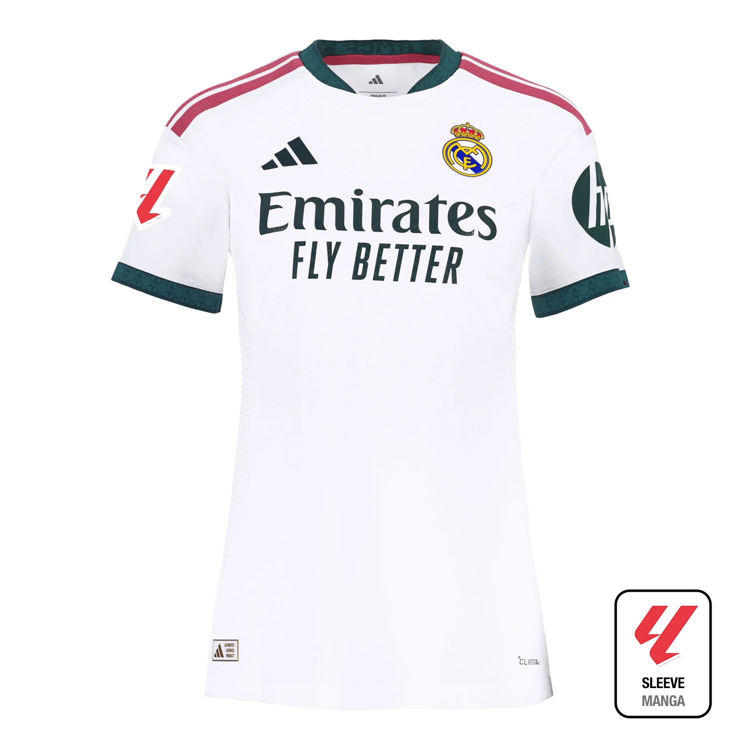 Womens Home Authentic Jersey 26/27 White - Image 12