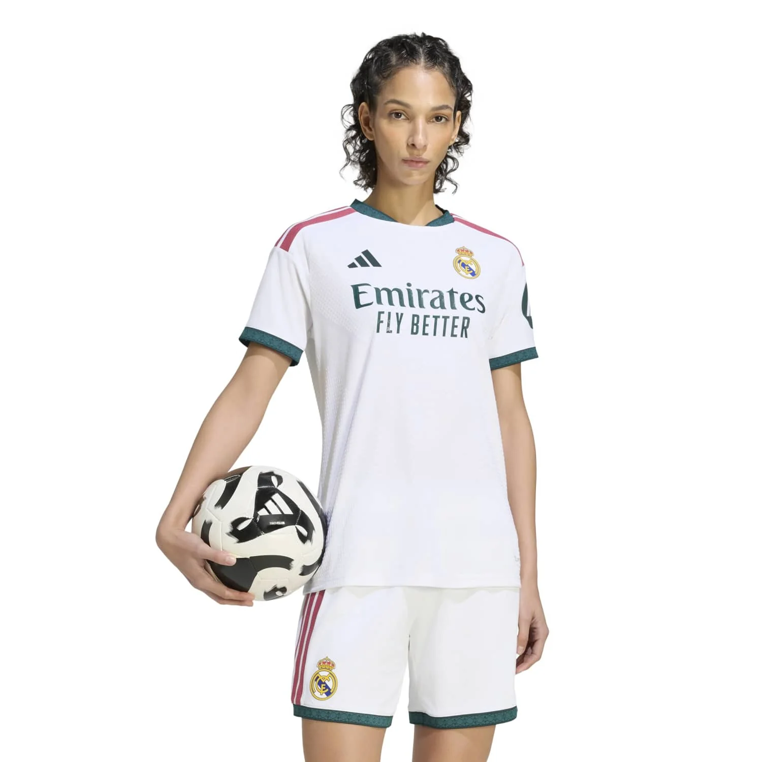 Womens Home Authentic Jersey 26/27 White - Image 4