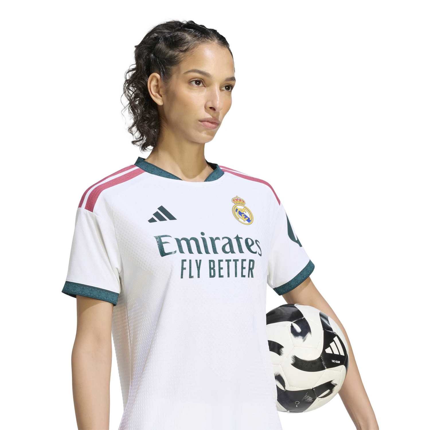 Womens Home Authentic Jersey 26/27 White - Image 8