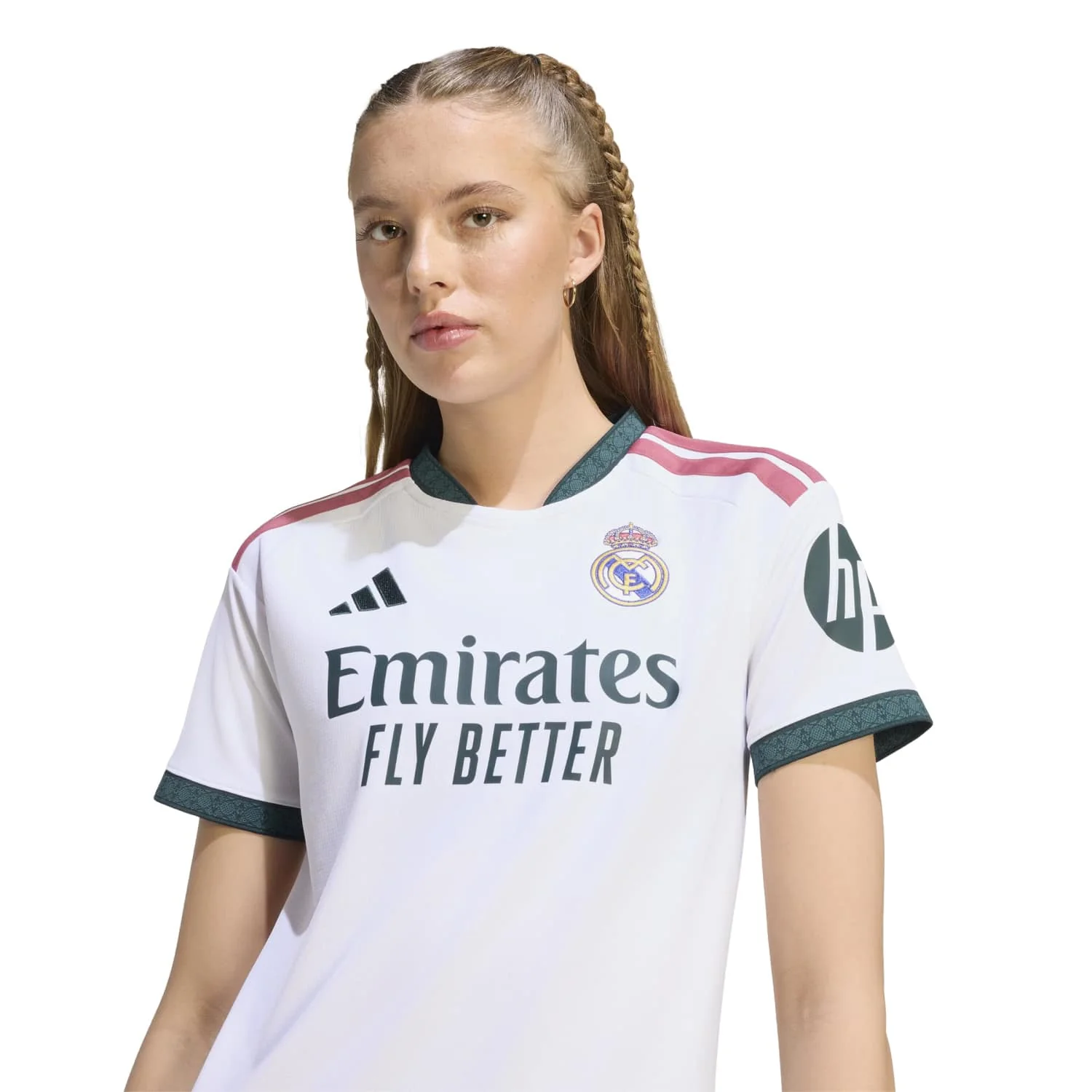 Womens Home Jersey 26/27 White - Image 4
