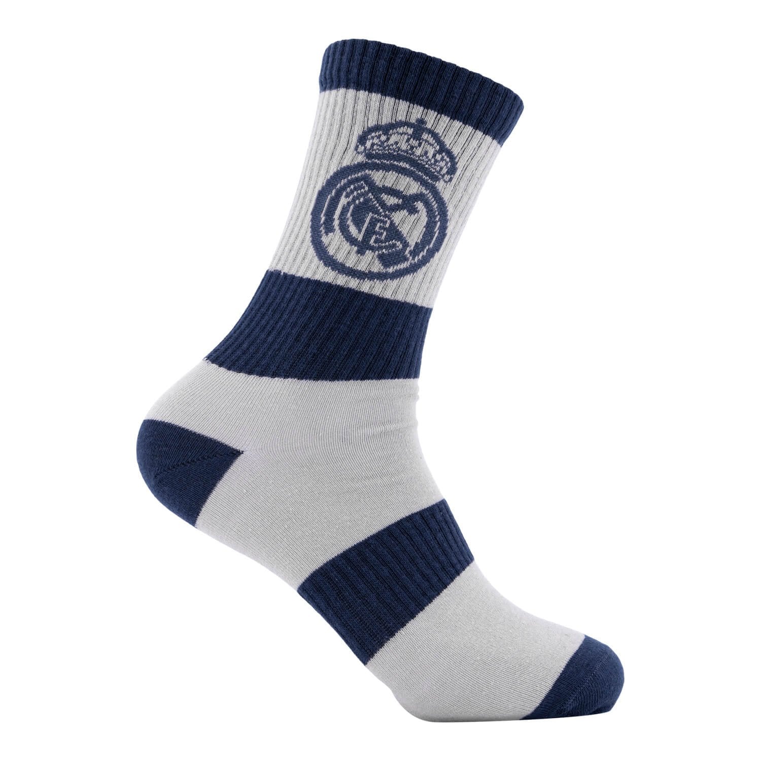 Mens Lifestyle Crew Socks Stripes 2 Pack - Image 2