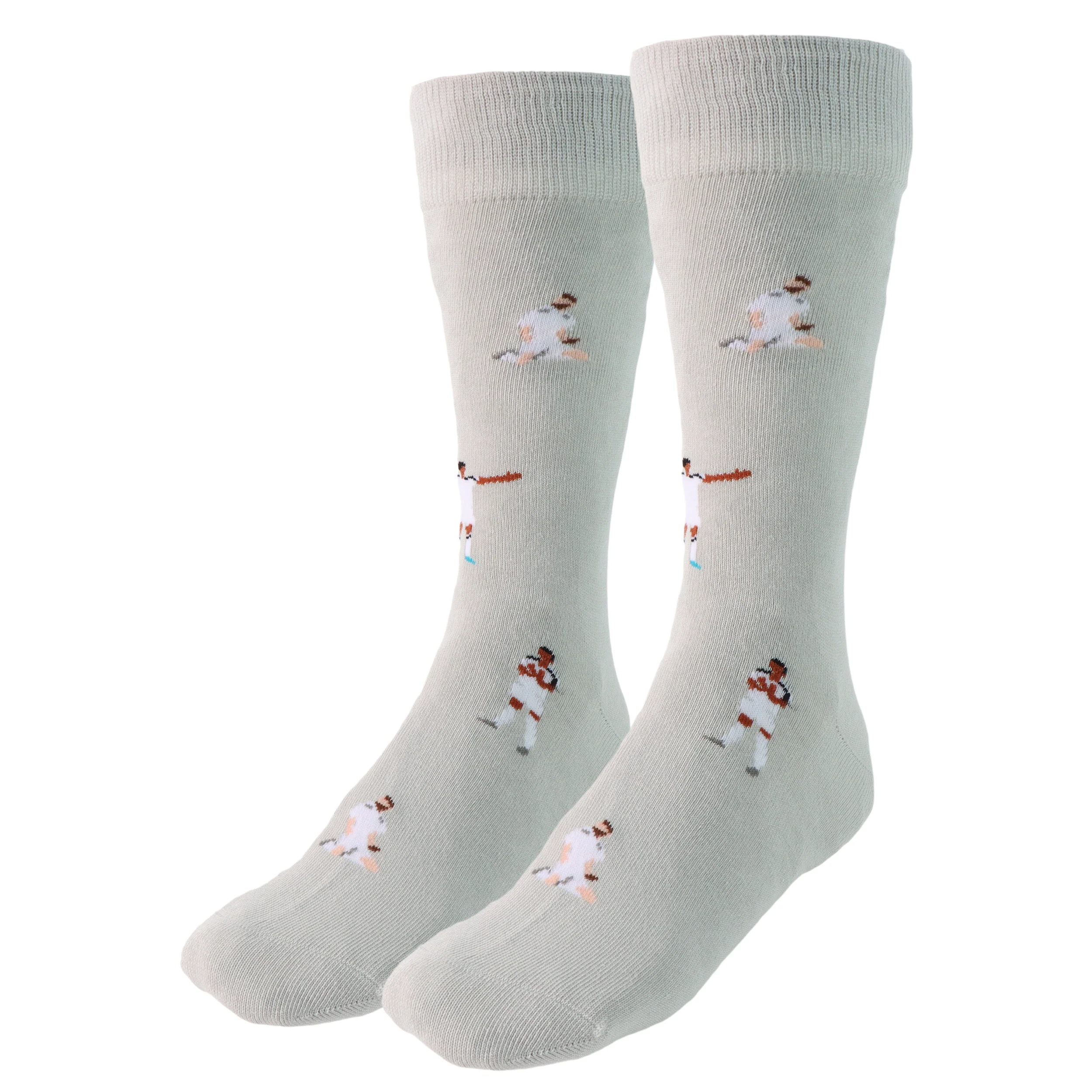Long Player Grey Socks - Image 2