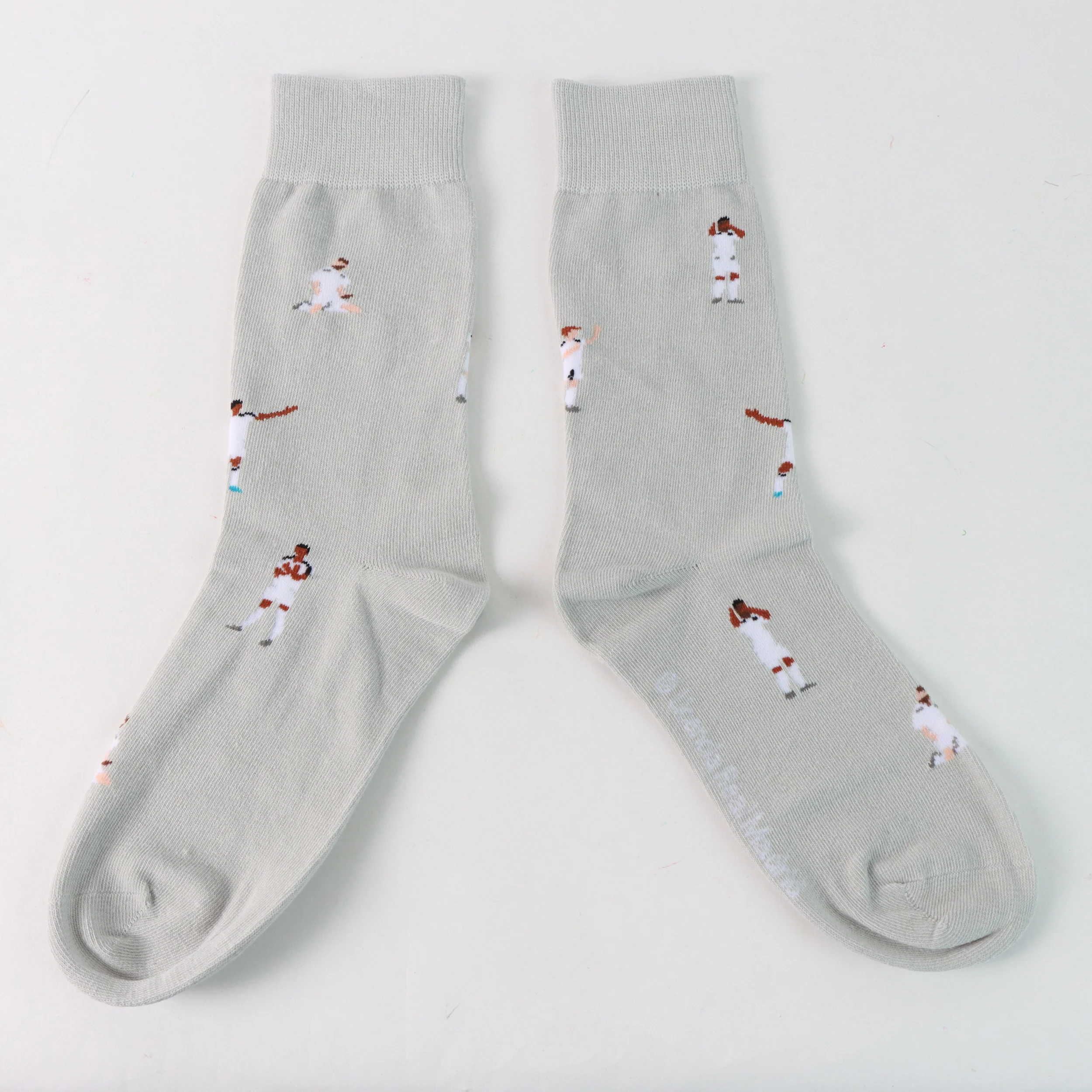 Long Player Grey Socks - Image 5