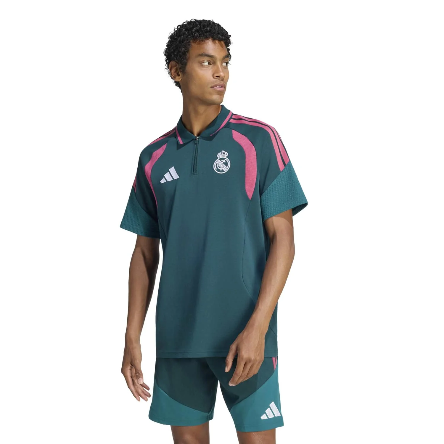 Mens adidas Training Polo 26/27 Green - Image 2