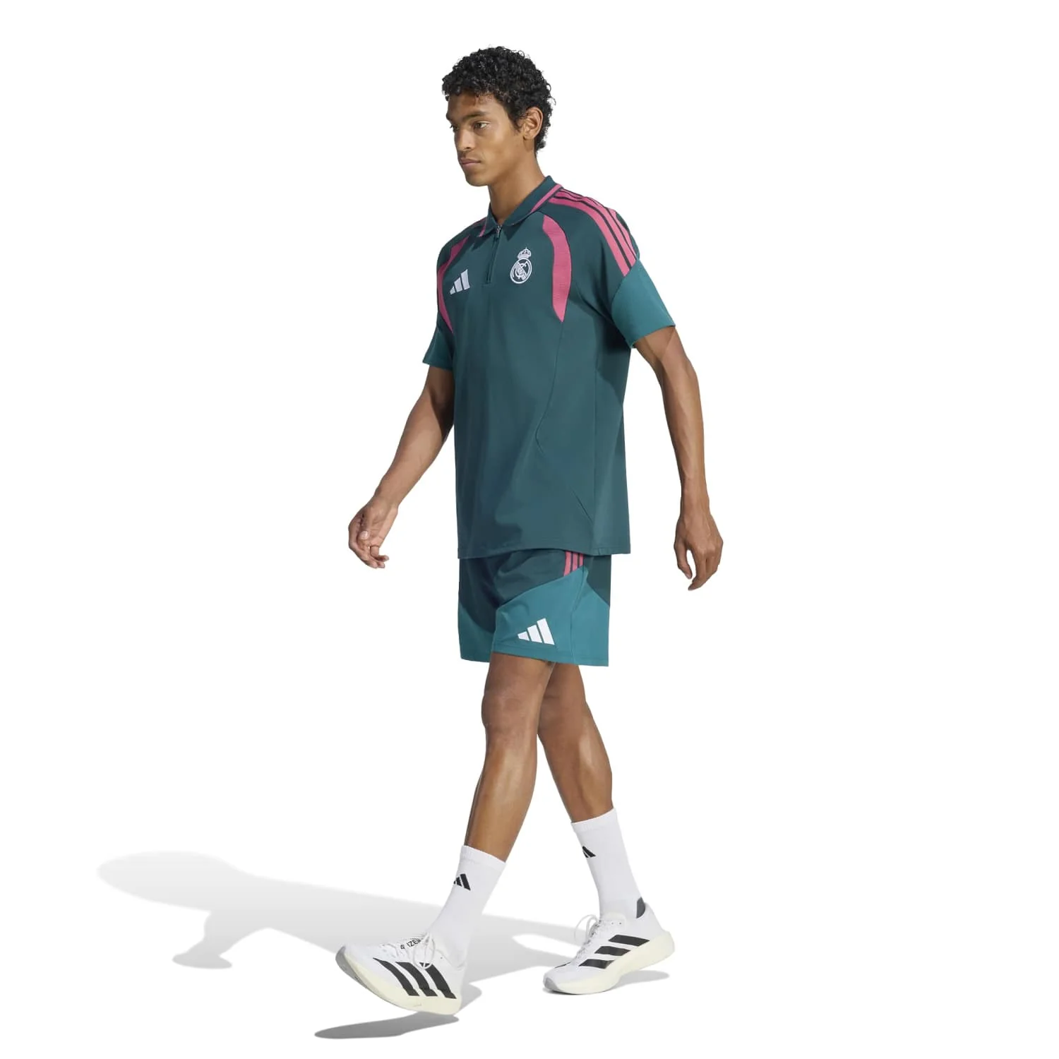 Mens adidas Training Polo 26/27 Green - Image 4