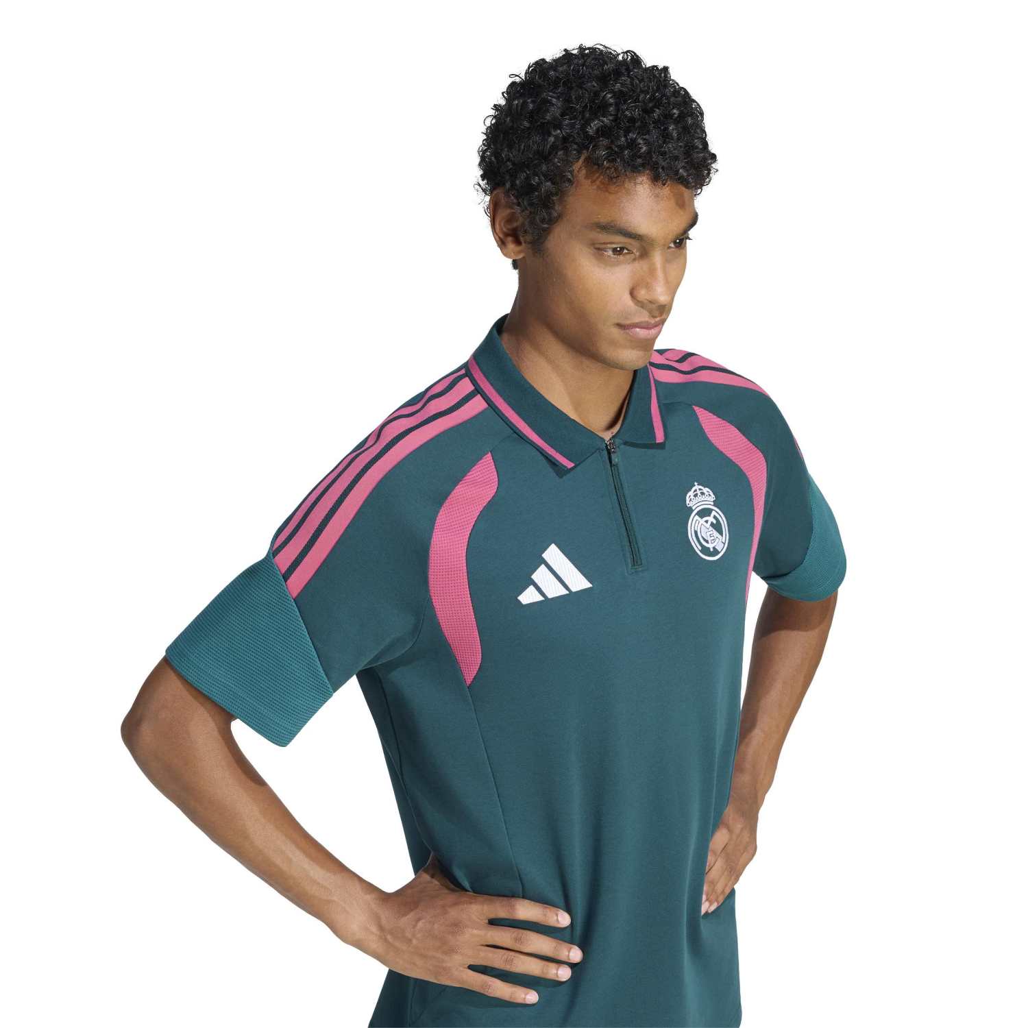 Mens adidas Training Polo 26/27 Green - Image 7