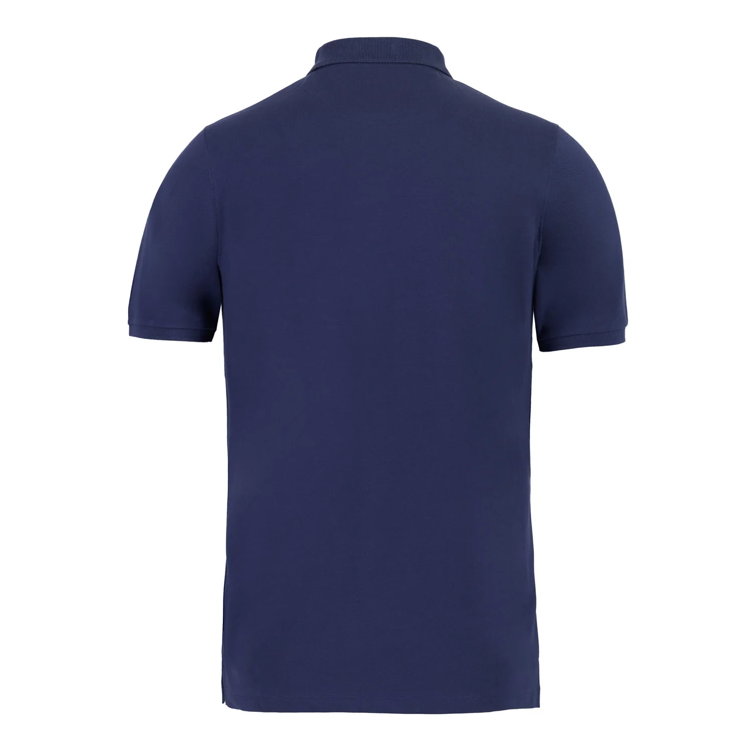 Men's Essentials Core Cotton Polo Navy Blue - Image 2
