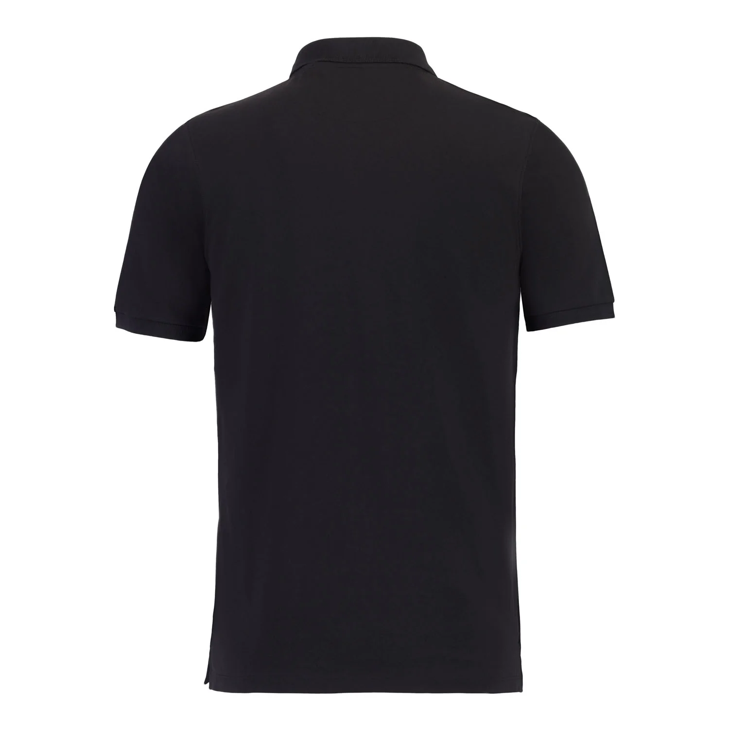 Men's Essentials Core Cotton Polo Black - Image 2