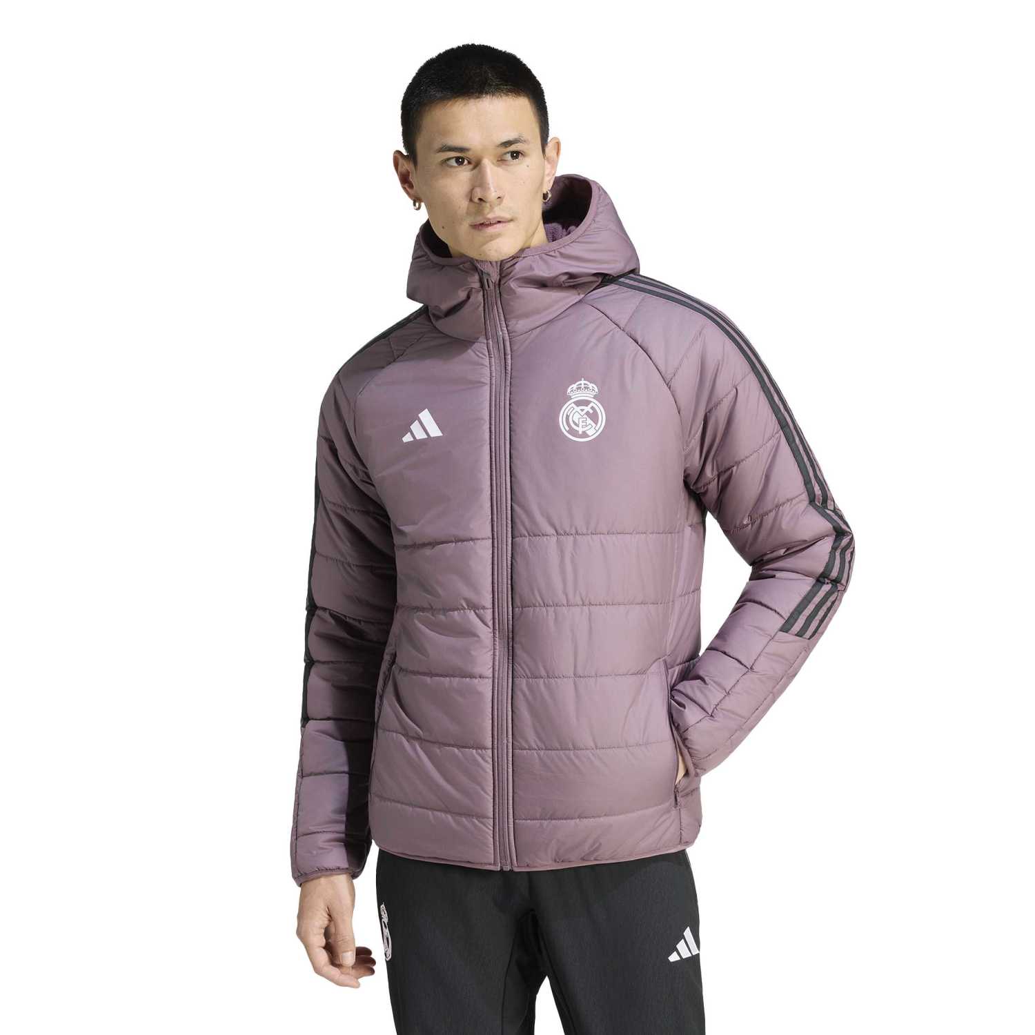 Mens adidas Training Winter Jacket 25/26 Purple - Image 2
