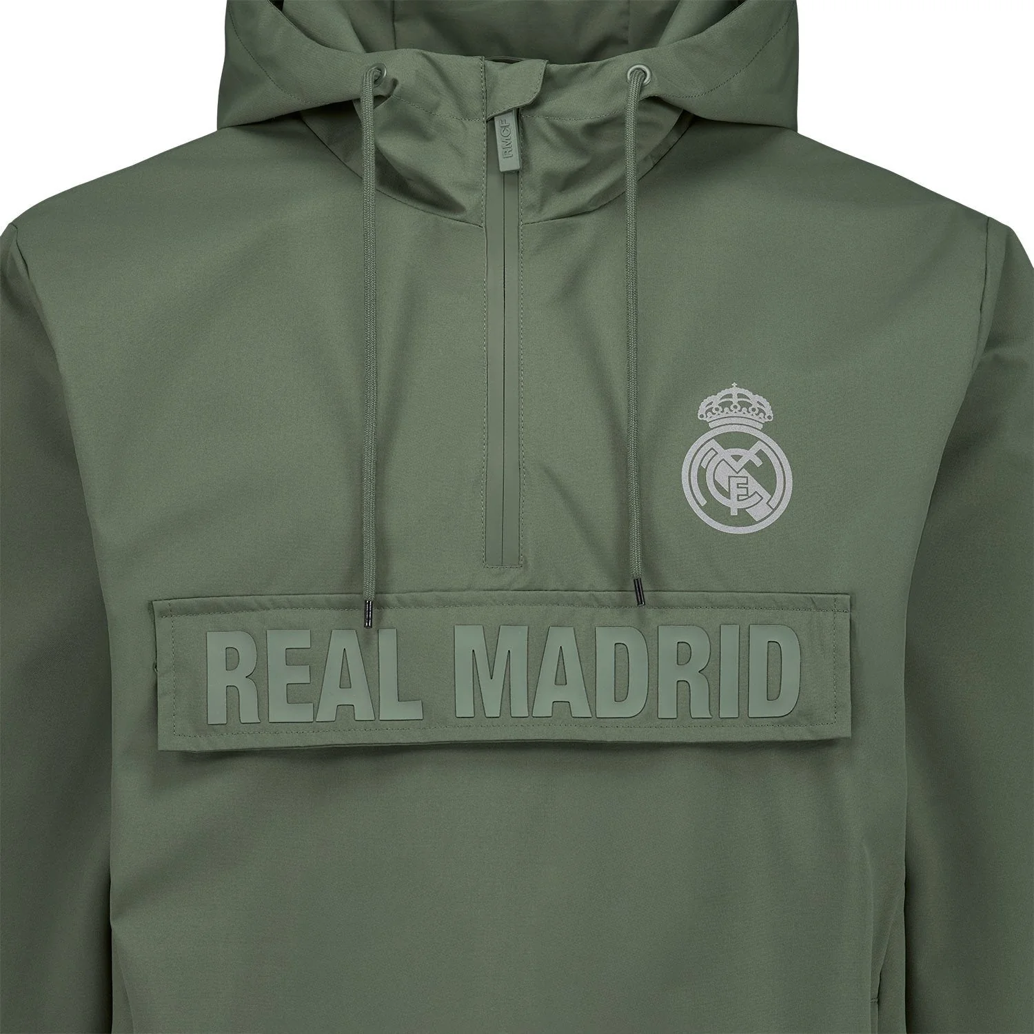 Mens Outerwear Hooded Windbreaker Green - Image 2