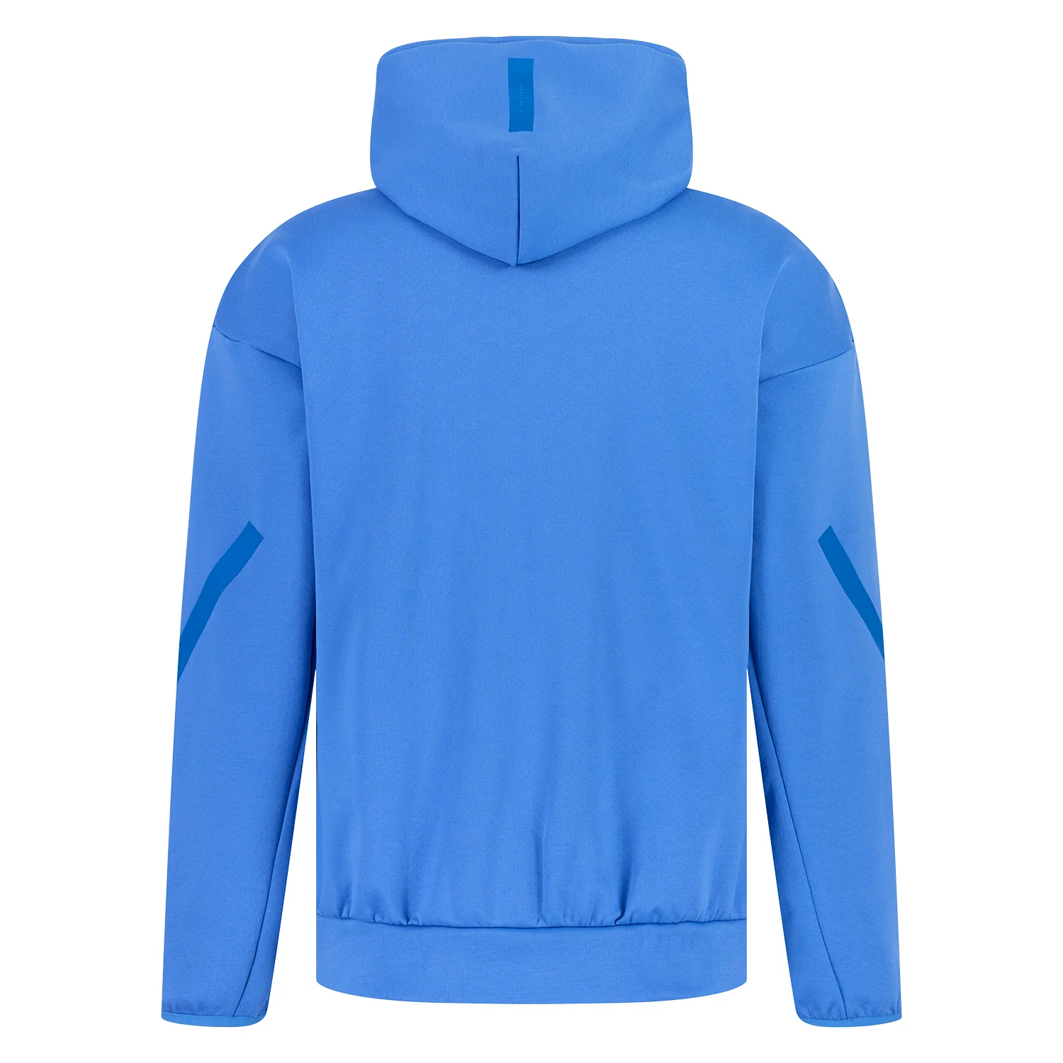 Mens adidas Real Urban Z.N.E. Full Zip Hoodie Blue - Image 2