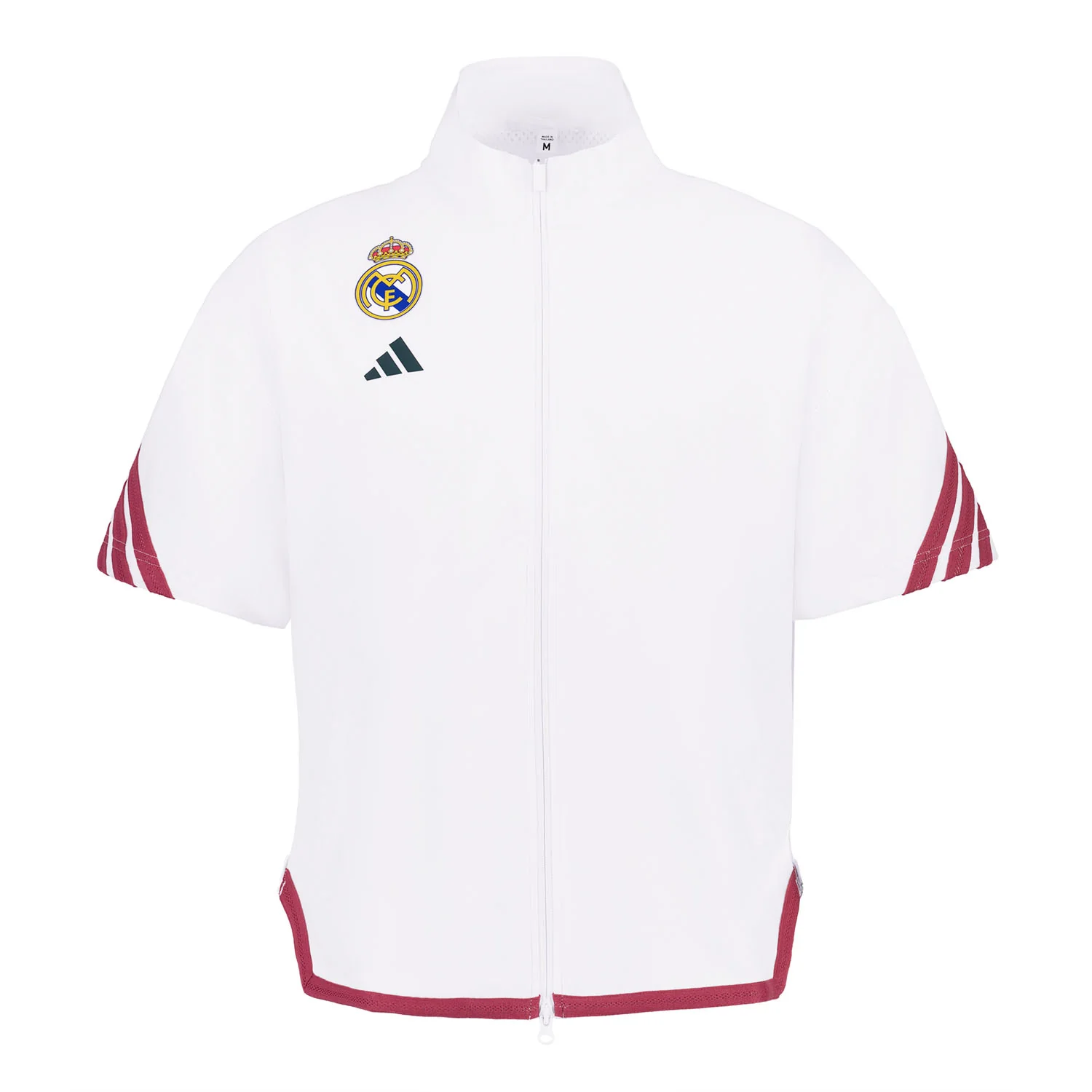 Mens Home Basketball Short Sleeve Jacket 26/27 White