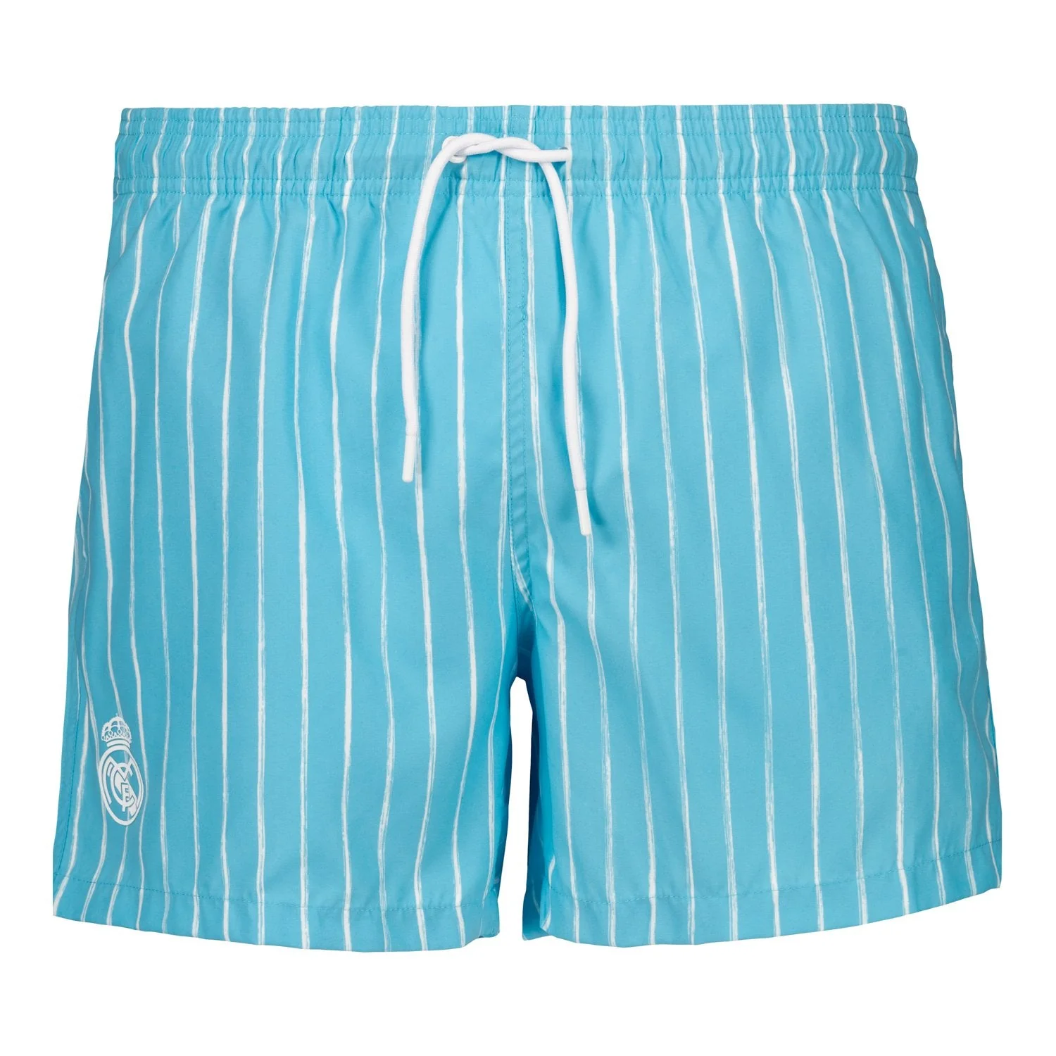 Men’s Aquamarine Stripe Swim Shorts