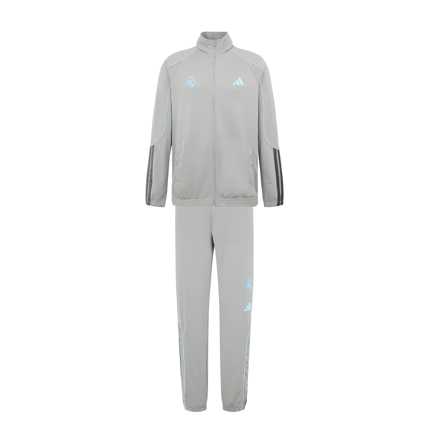 Mens adidas Stadium Tracksuit Grey