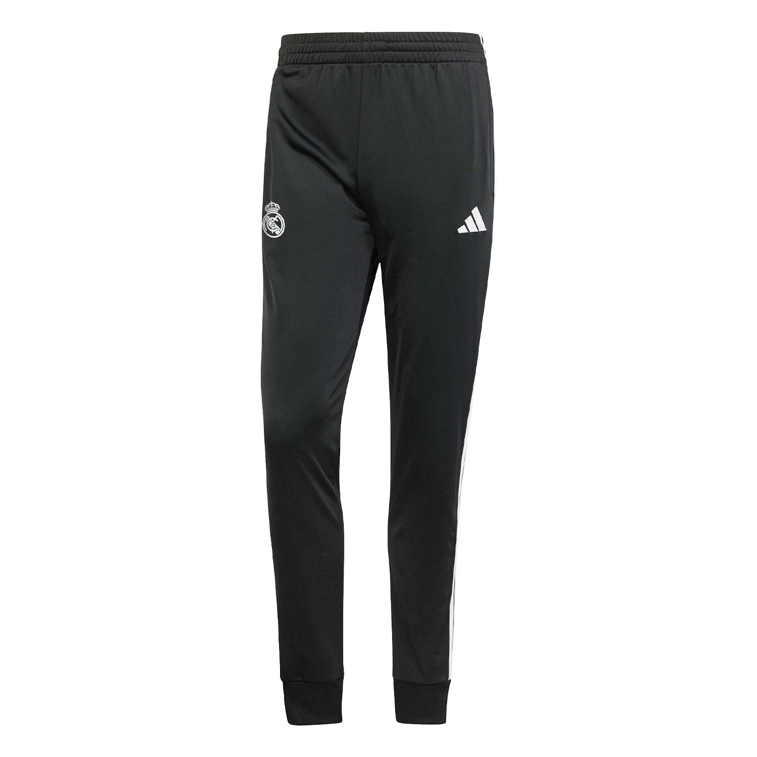 Mens adidas Tracksuit Black - Image 2