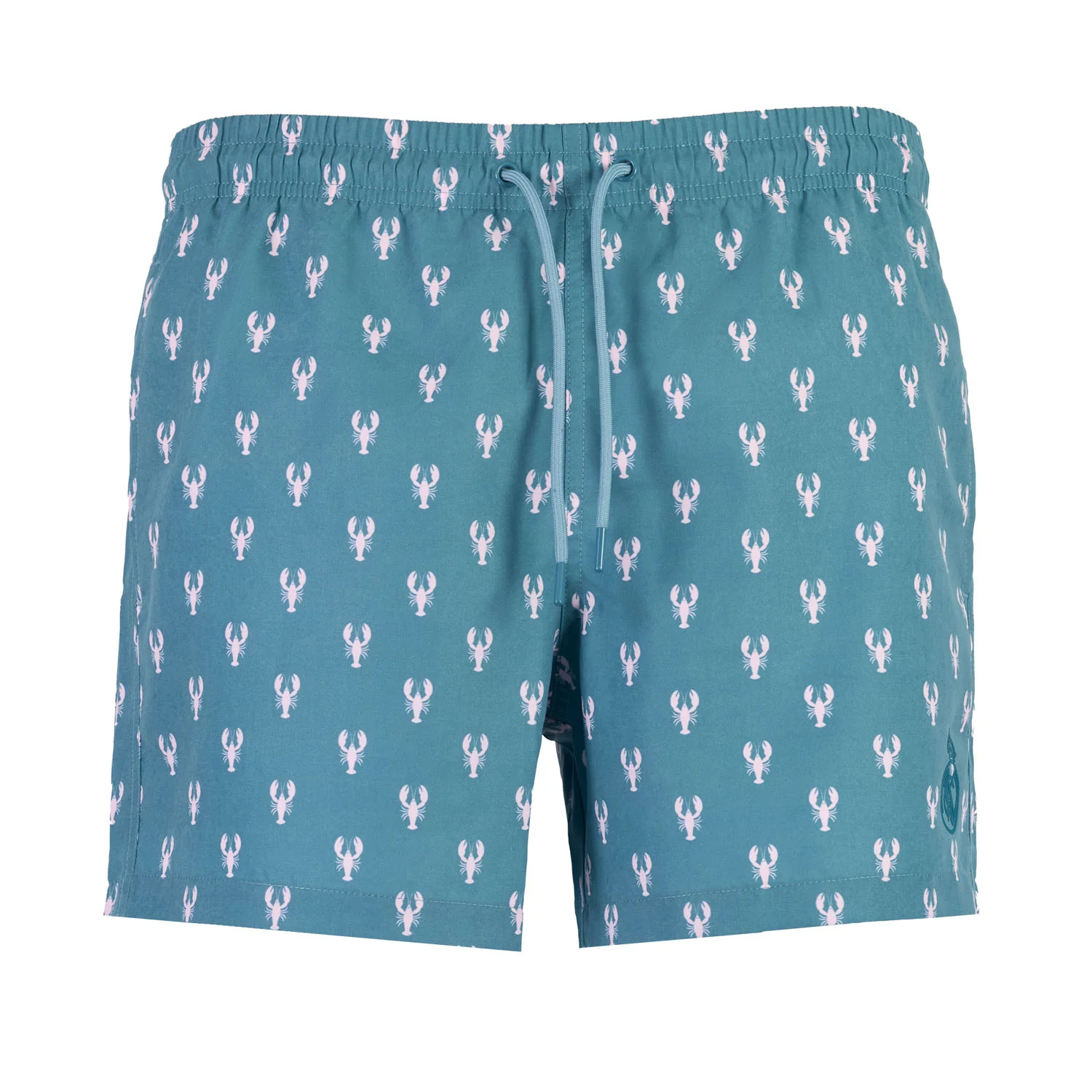 Mens Swimshort Lobster Green/Pink