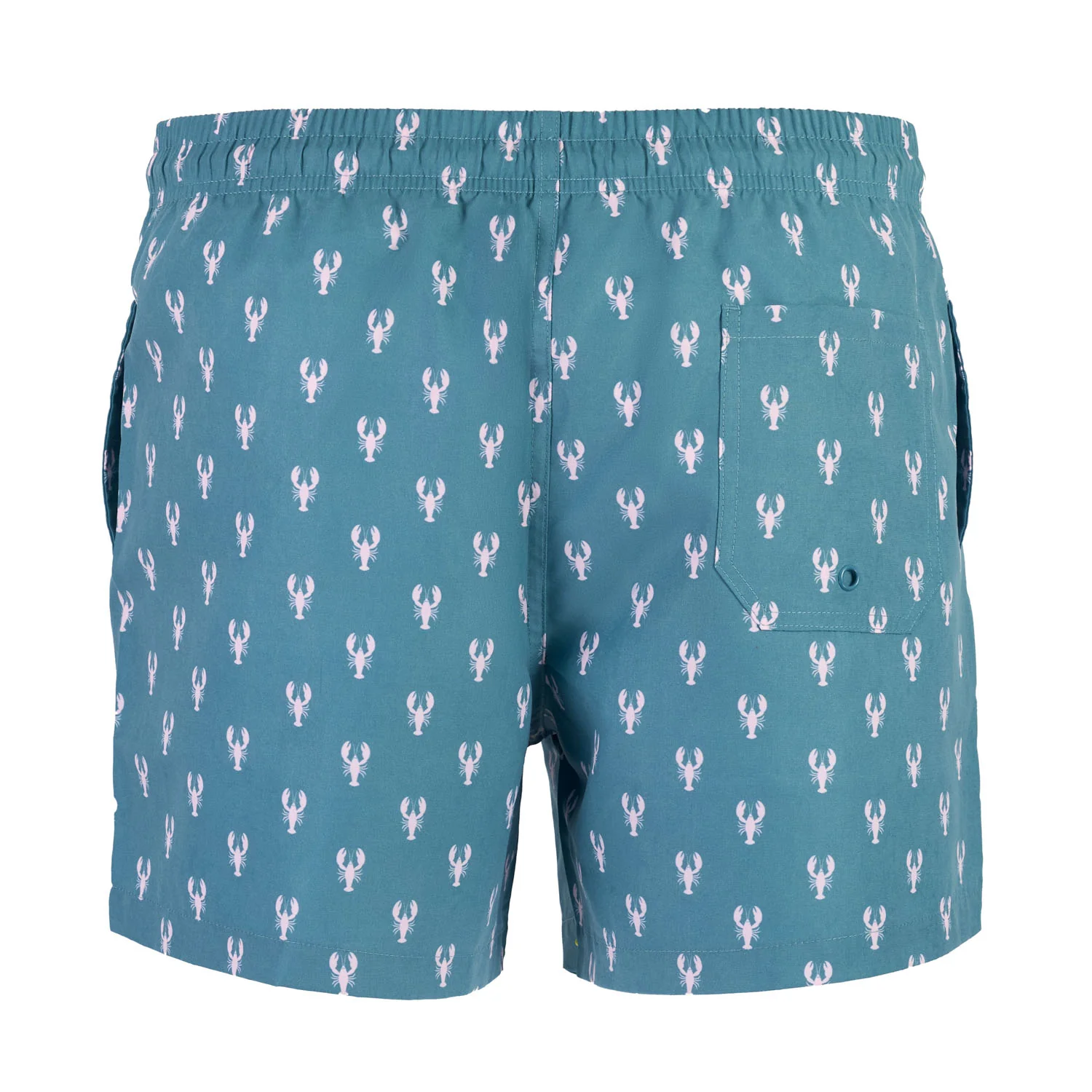 Mens Swimshort Lobster Green/Pink - Image 2