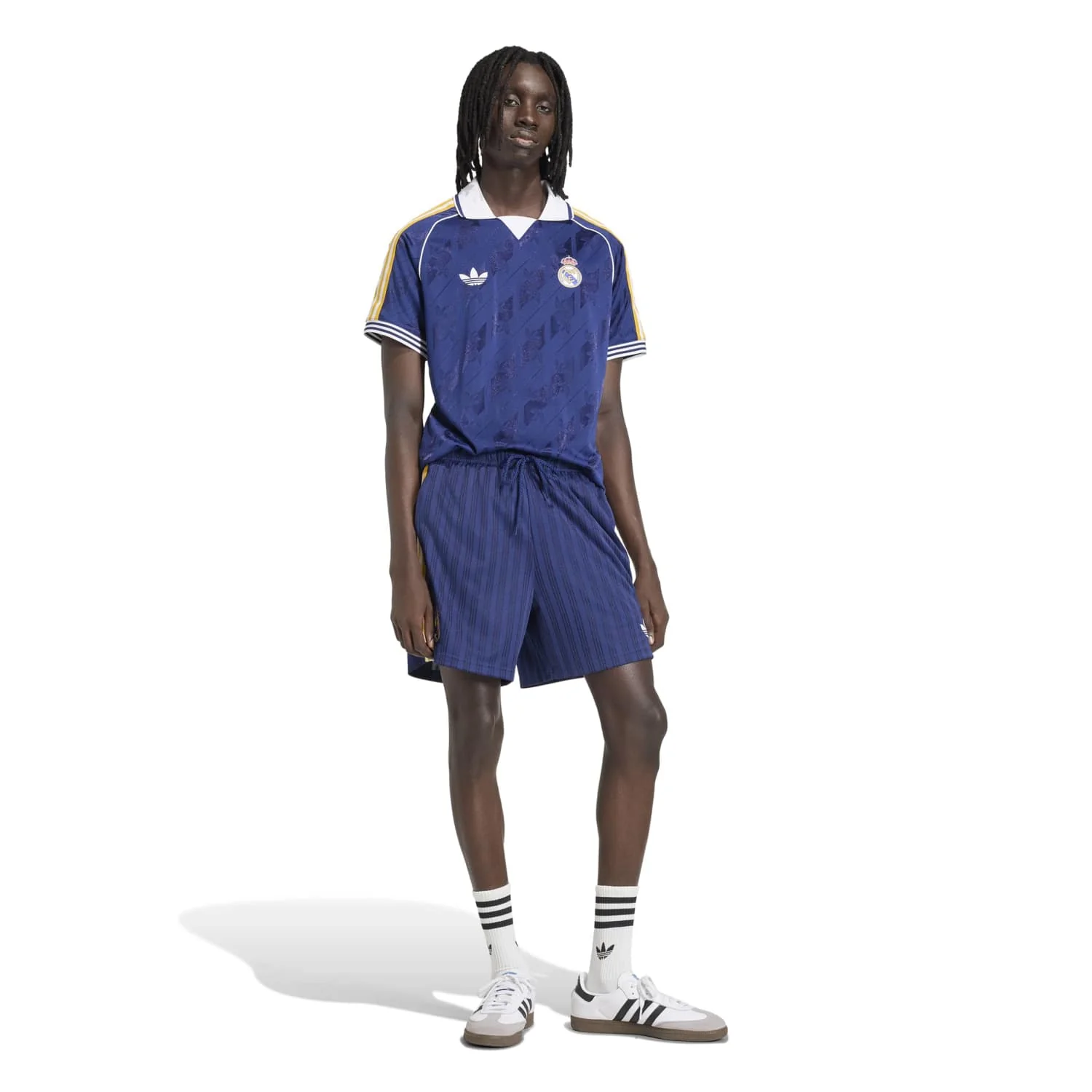 Mens Shorts adidas Originals 25/26 Navy Blue - Image 2