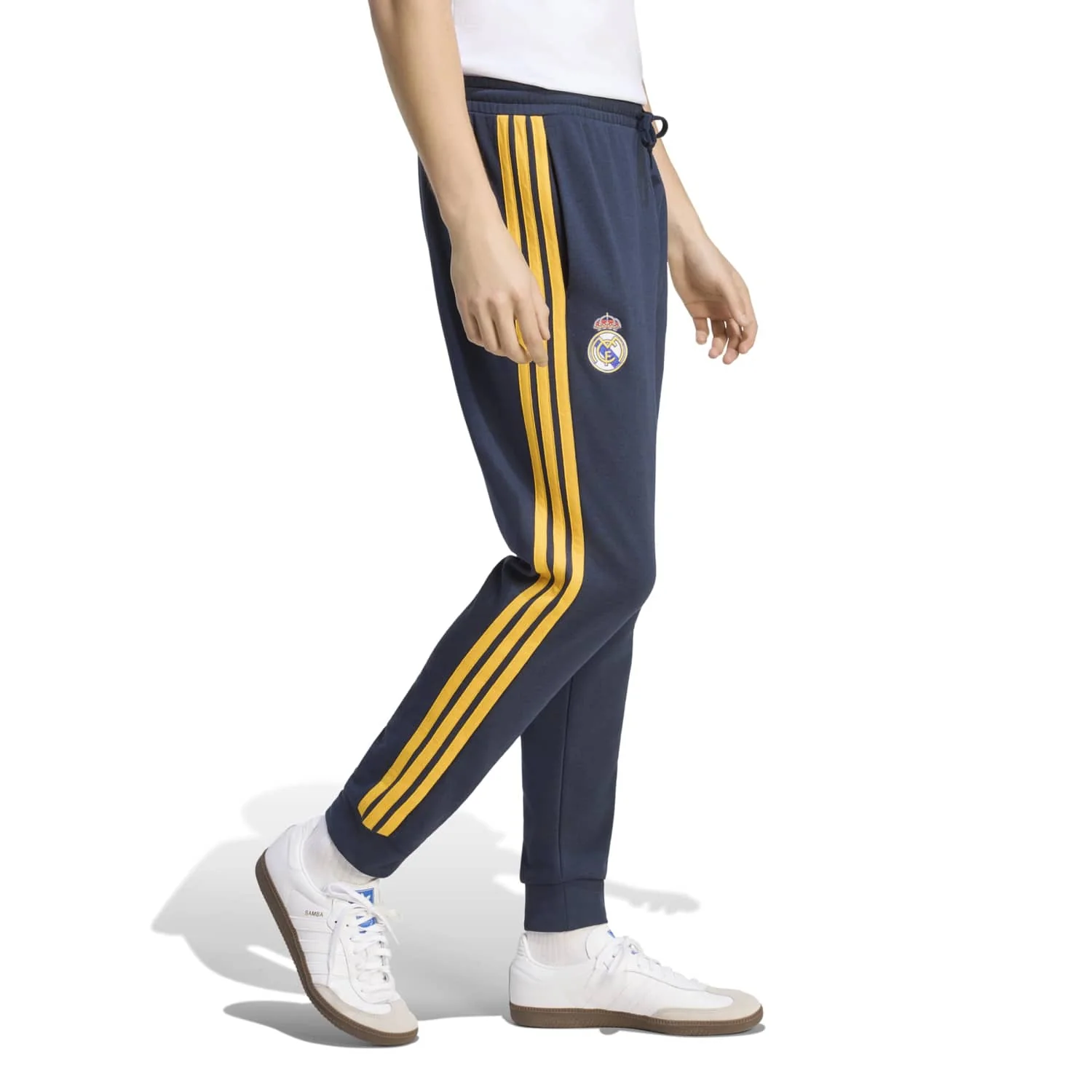 Mens adidas DNA Pants 26/27 Navy - Image 3
