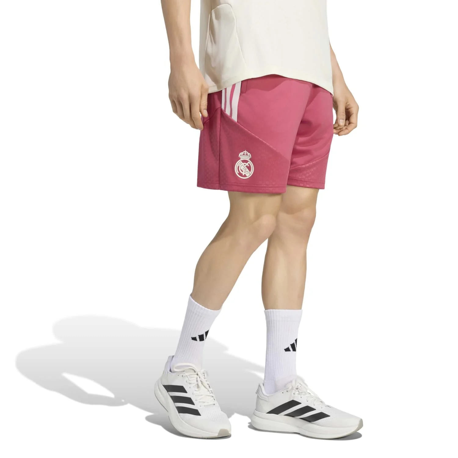 Mens adidas Training Shorts 26/27 Pink - Image 2