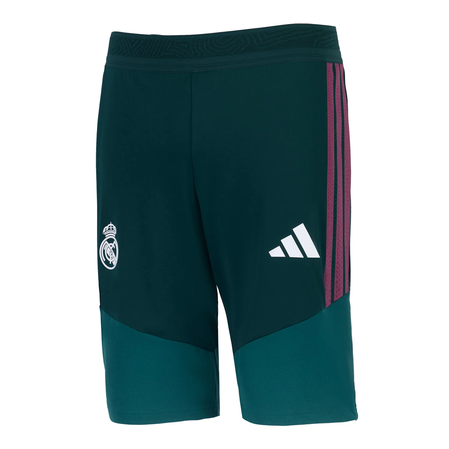 Mens adidas Pro Training 1/2 Pants 26/27 Green - Image 2