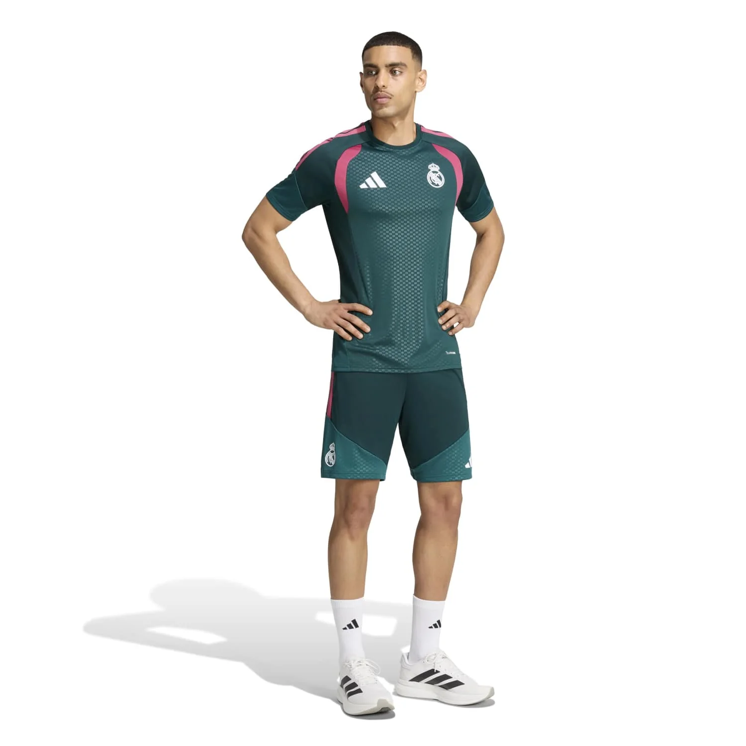 Mens adidas Training Shorts 26/27 Green - Image 2