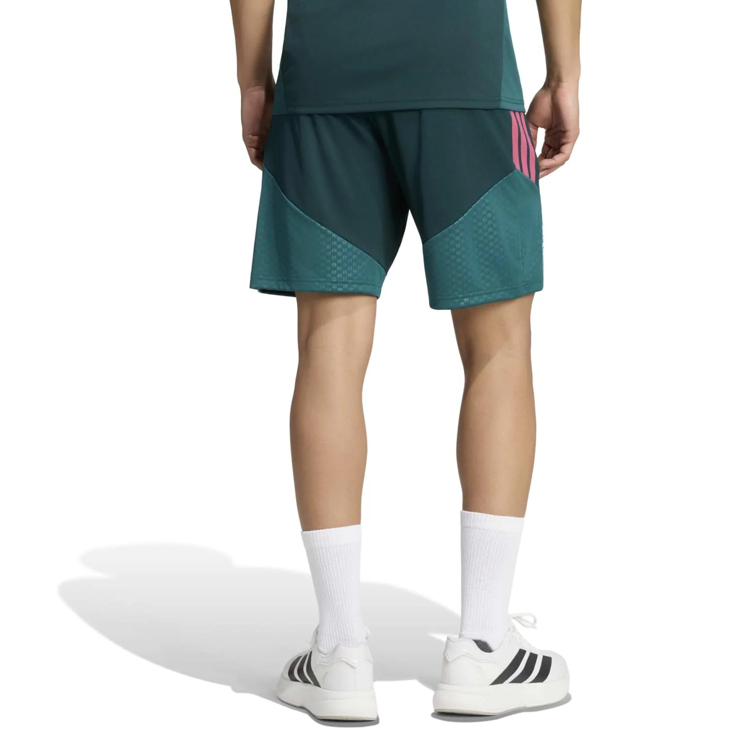 Mens adidas Training Shorts 26/27 Green - Image 4