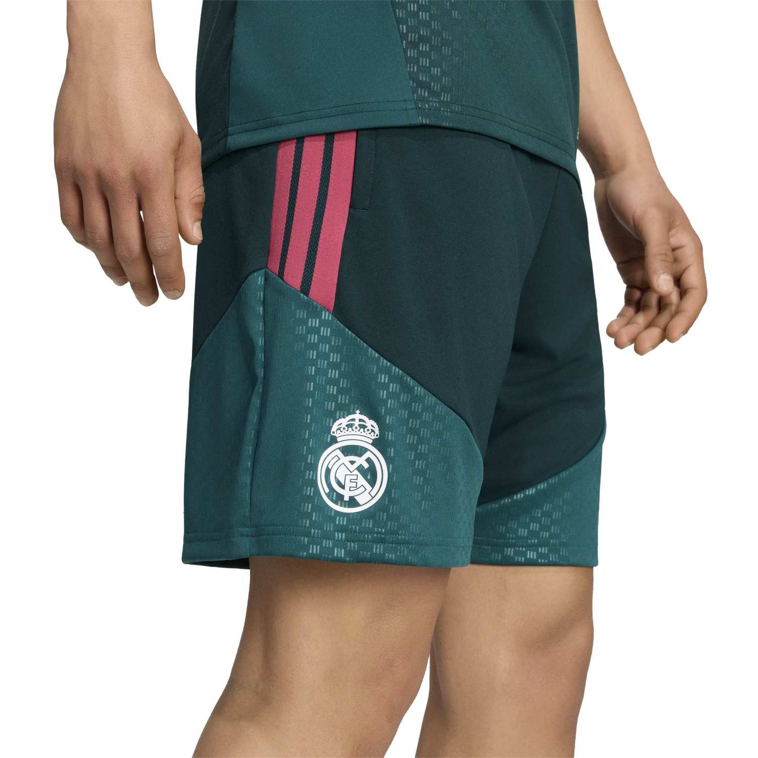 Mens adidas Training Shorts 26/27 Green - Image 6