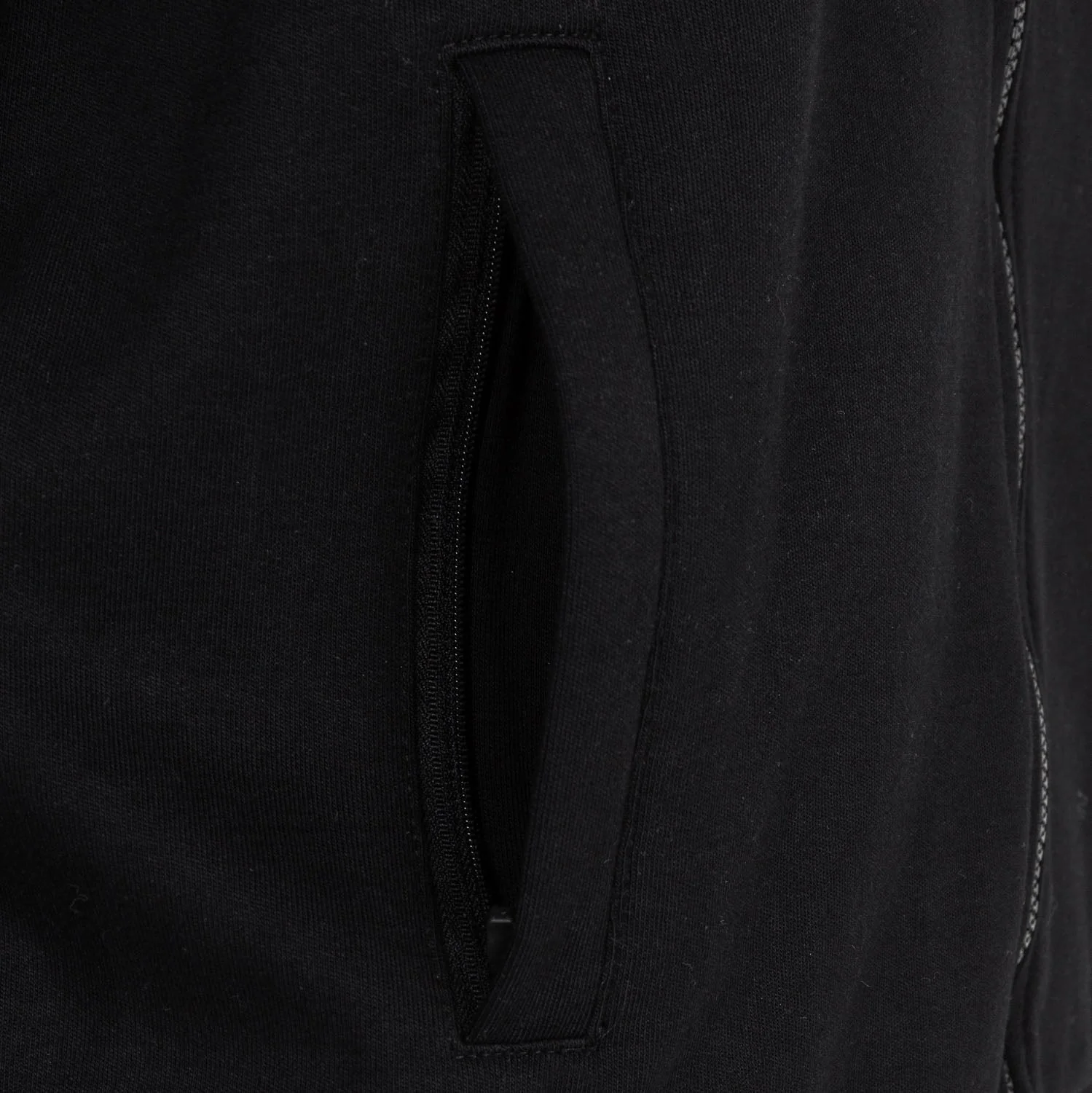 Mens Signature Track Top Black - Image 2
