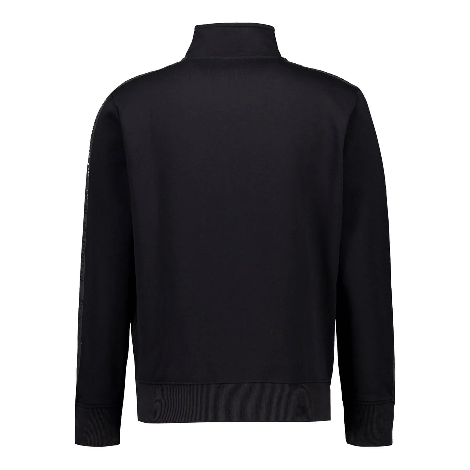 Mens Blackout Track Top Tape Black Real Madrid - Image 2