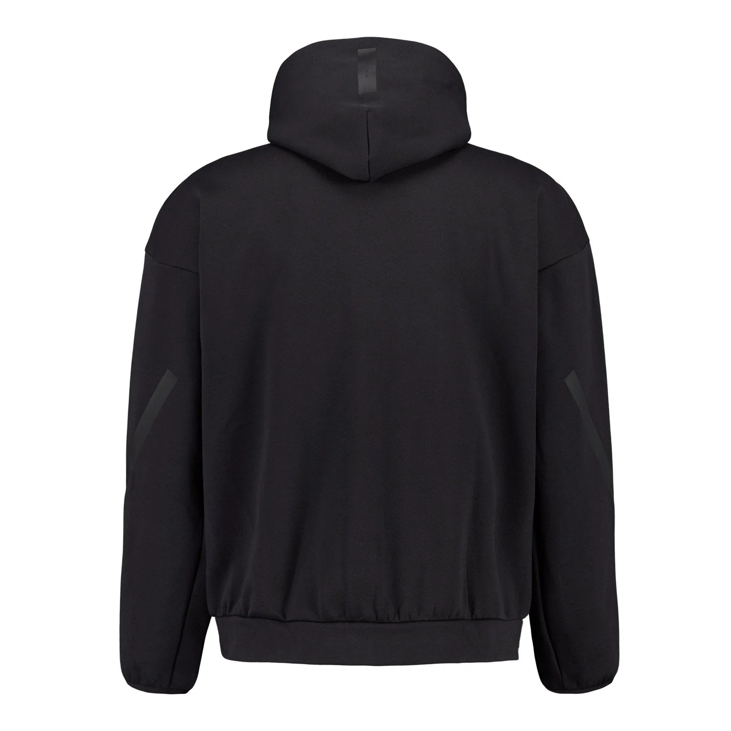 Mens adidas Real Urban Full Zip Hoodie Black - Image 2
