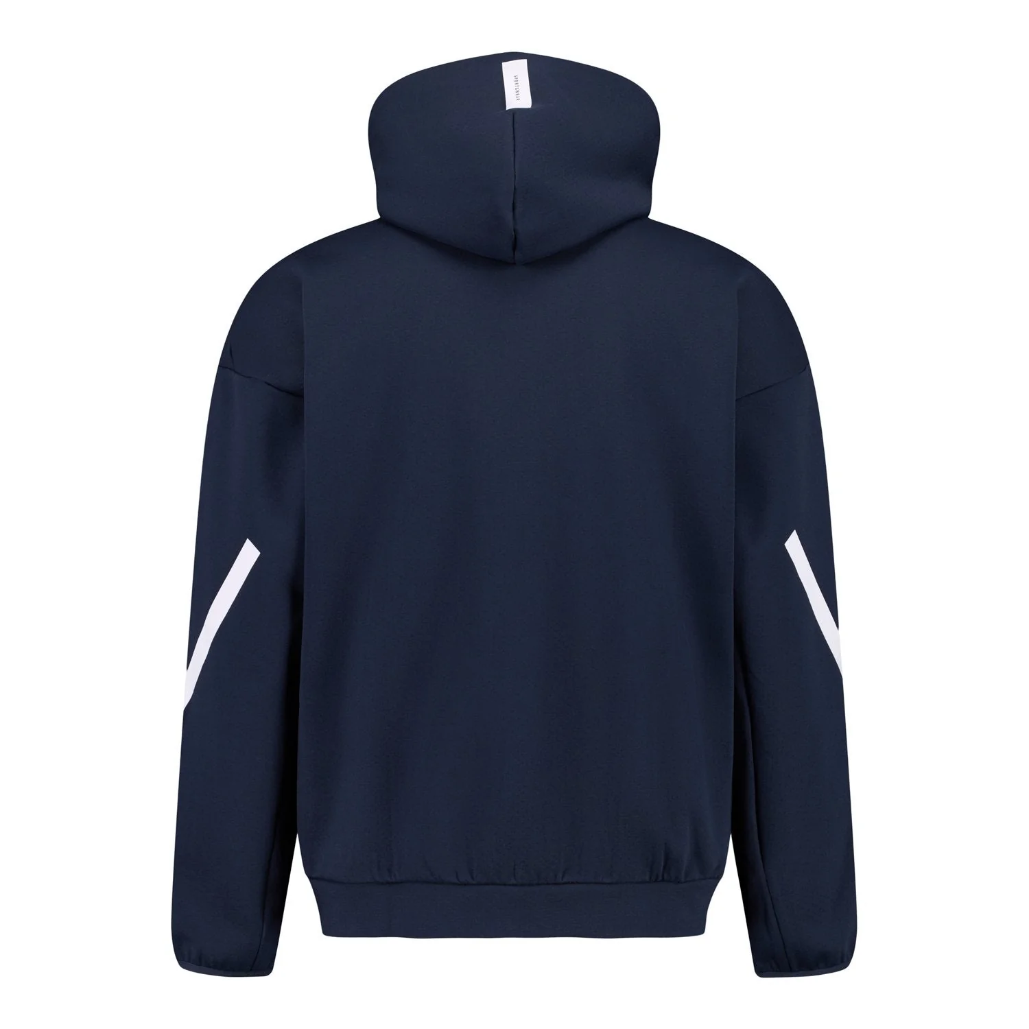 Mens Adidas Real Urban Full Zip Hoodie Navy - Image 2
