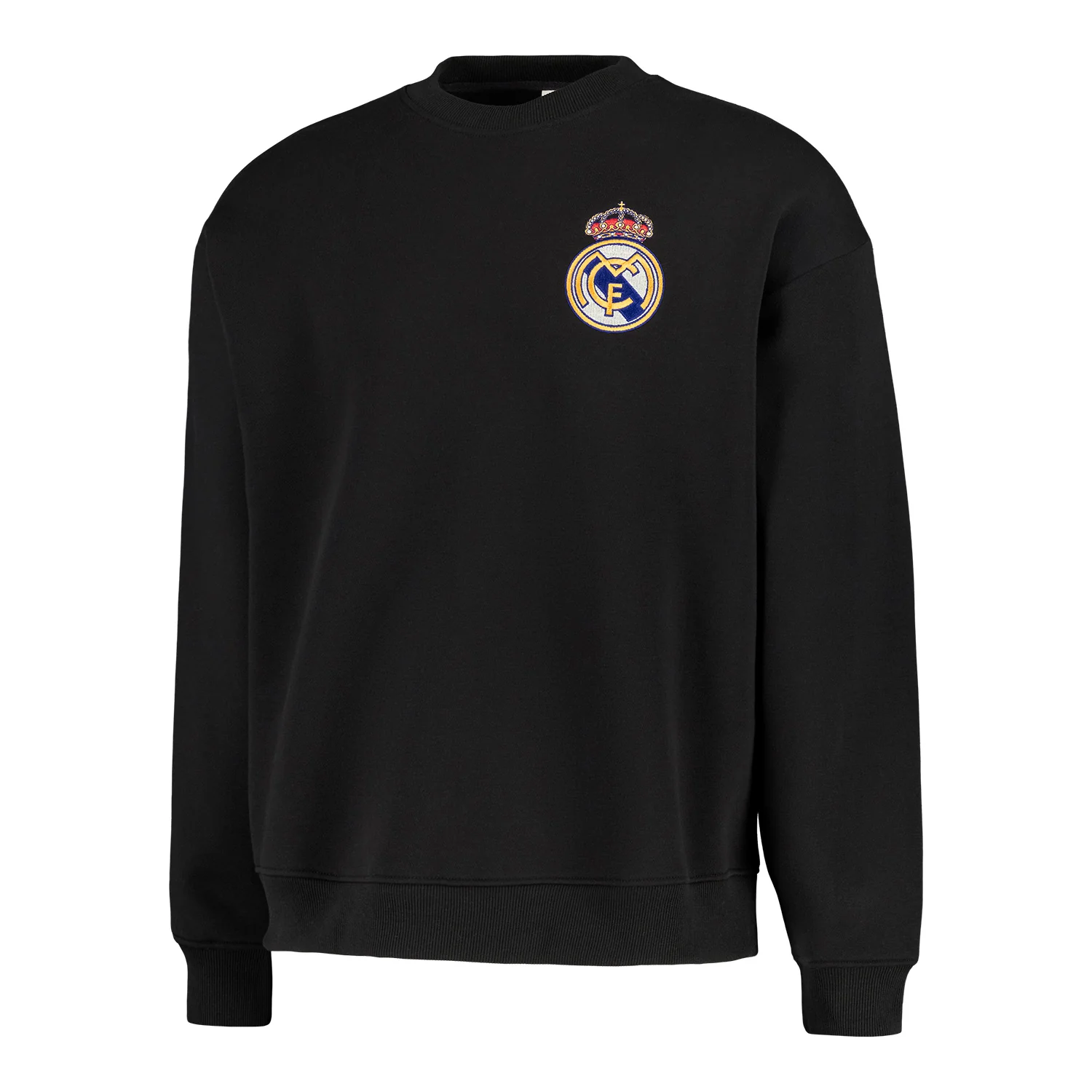 Mens Collegiate Sweatshirt Black - Image 2